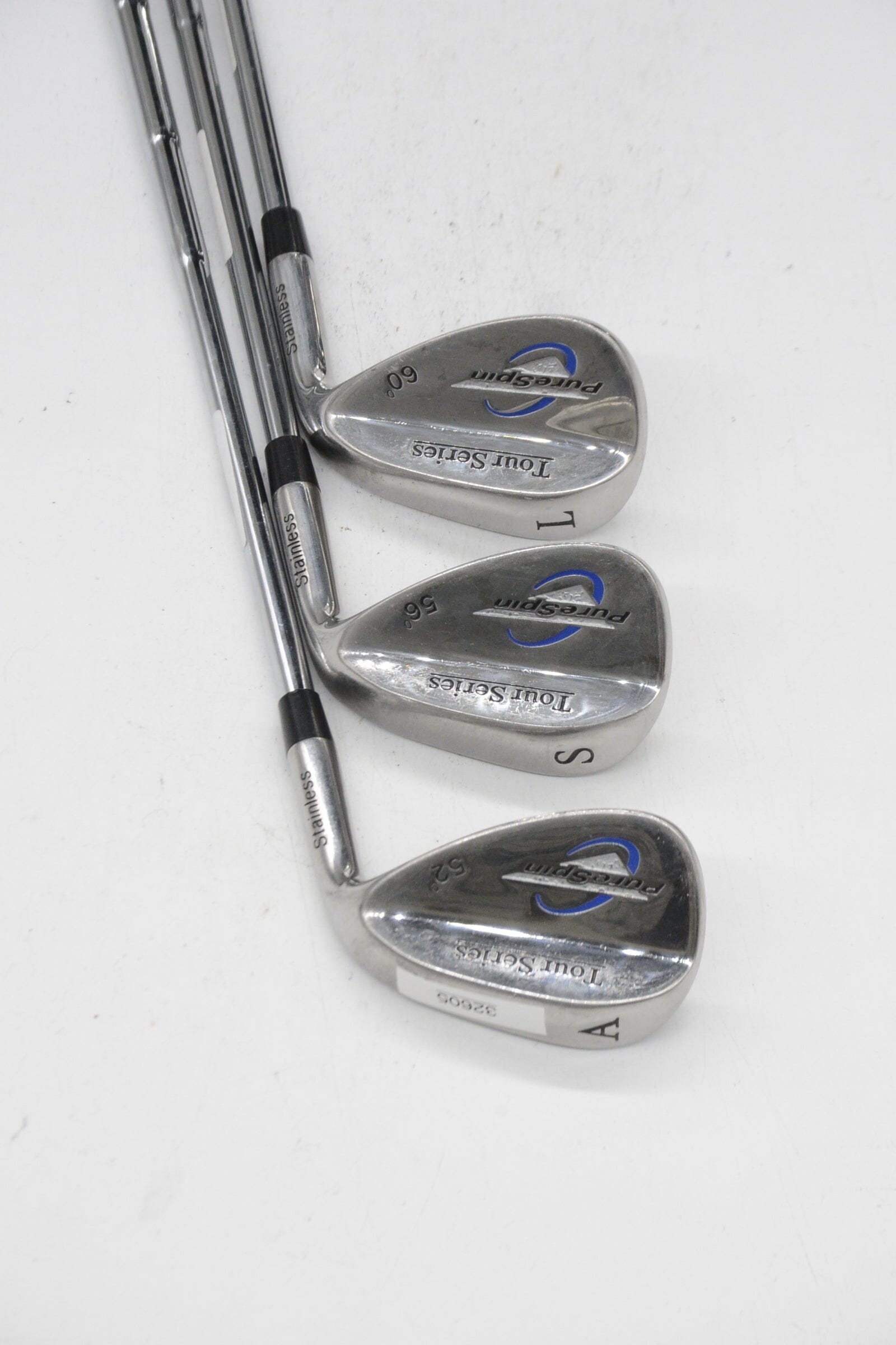 PureSpin Tour Series 52, 56, 60 Degree Wedge Set Wedge Flex Golf Clubs GolfRoots
