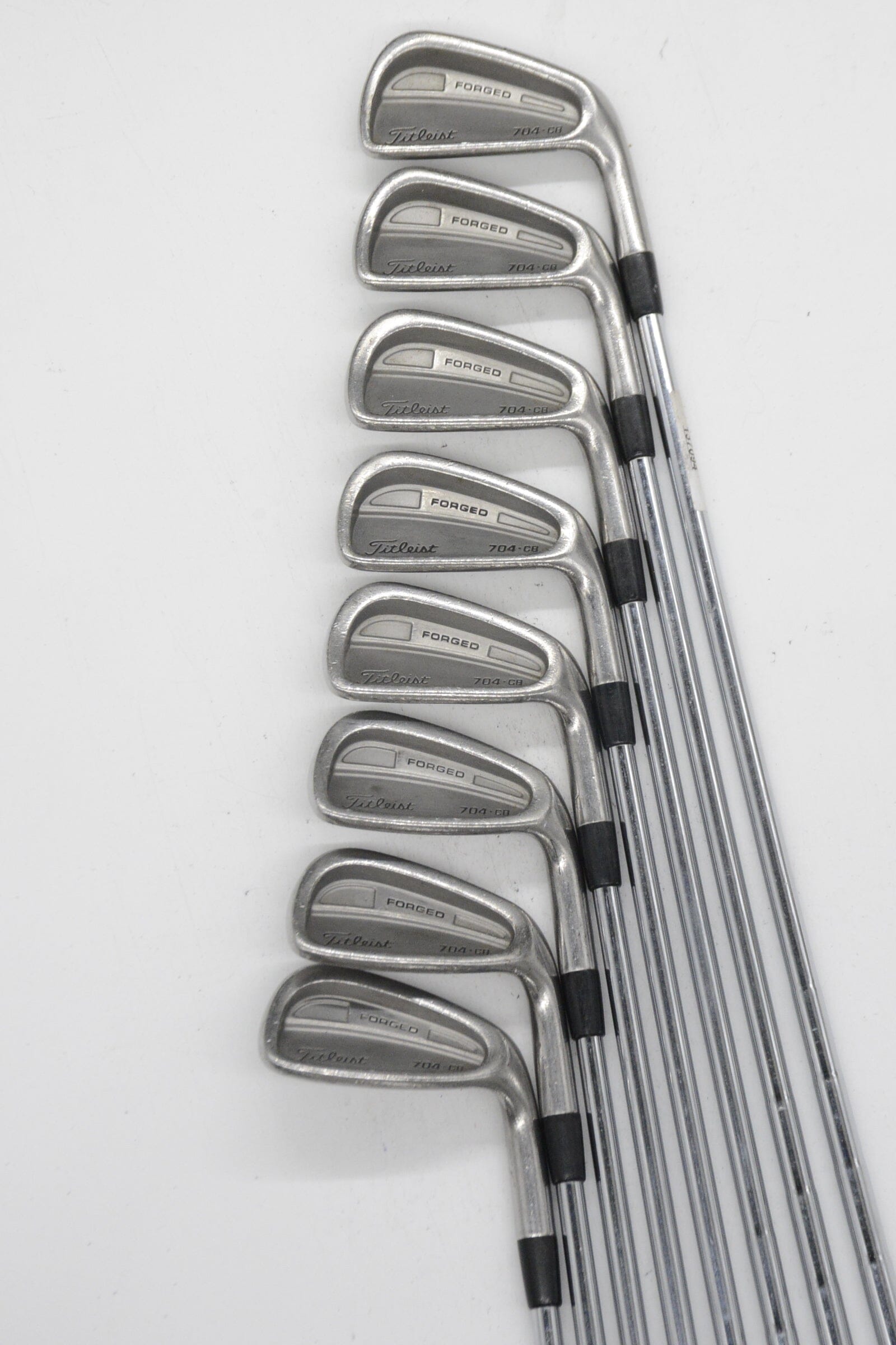 Titleist 704.CB 3-PW Iron Set S Flex Std Length Golf Clubs GolfRoots