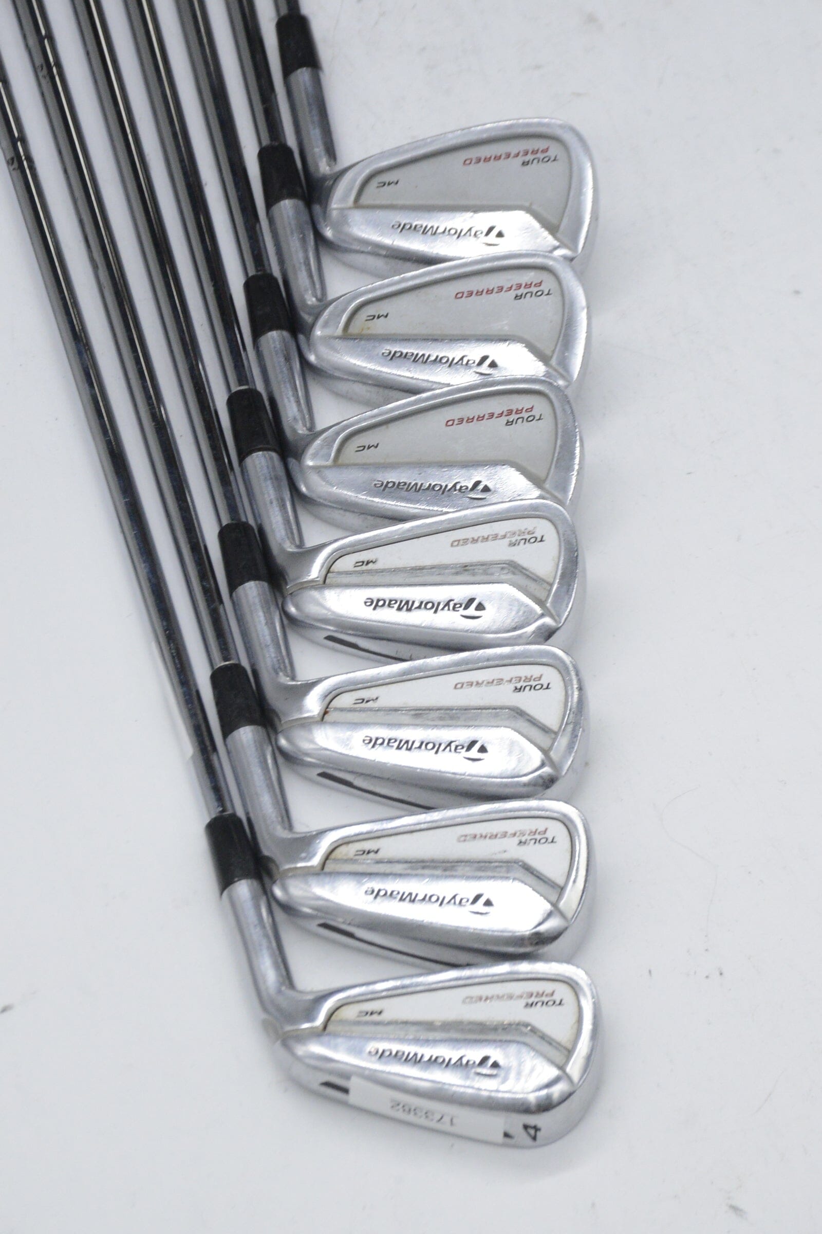 TaylorMade Tour Preferred MC 2014 4-PW Iron Set S Flex Std Length Golf Clubs GolfRoots