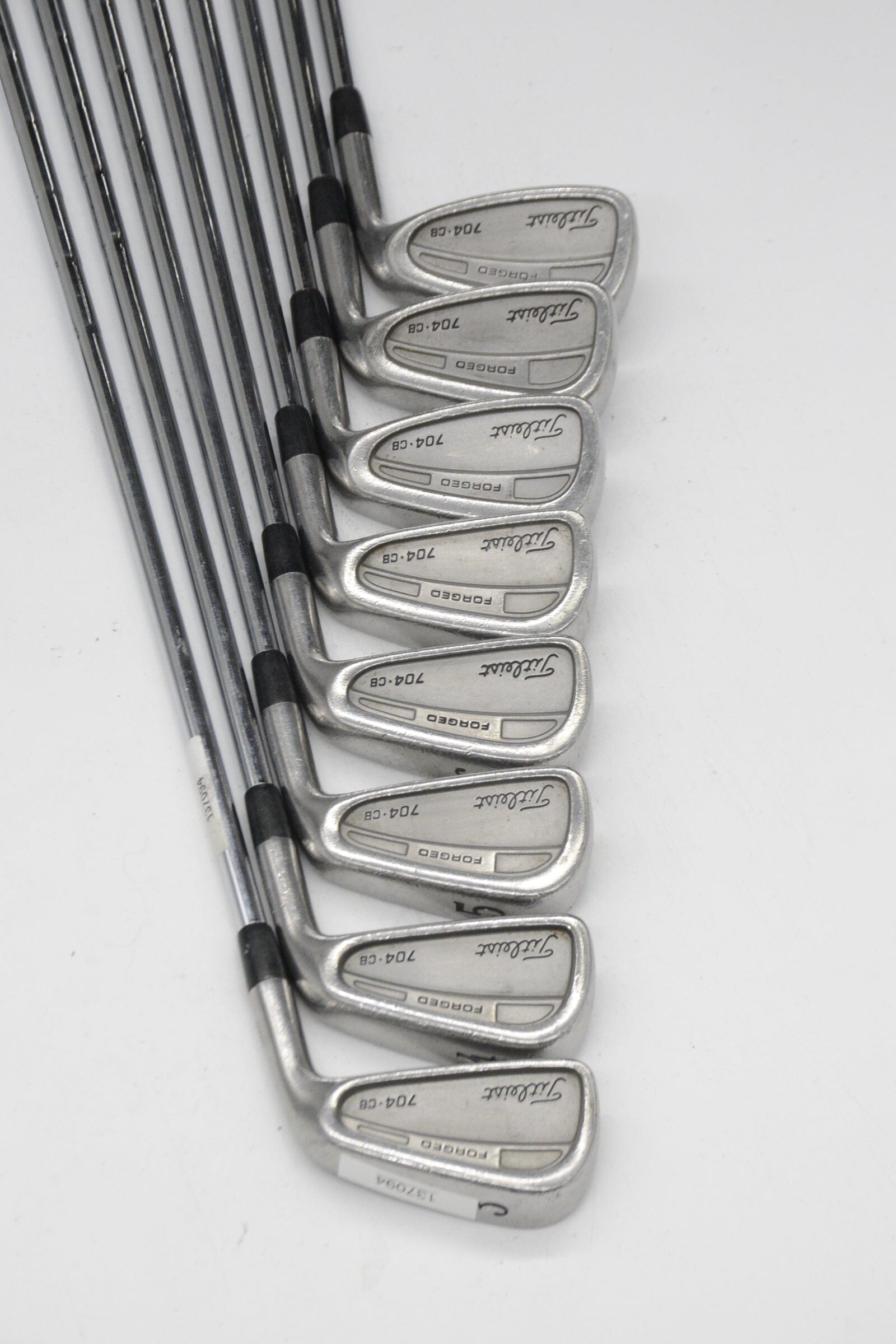Titleist 704.CB 3-PW Iron Set S Flex Std Length Golf Clubs GolfRoots
