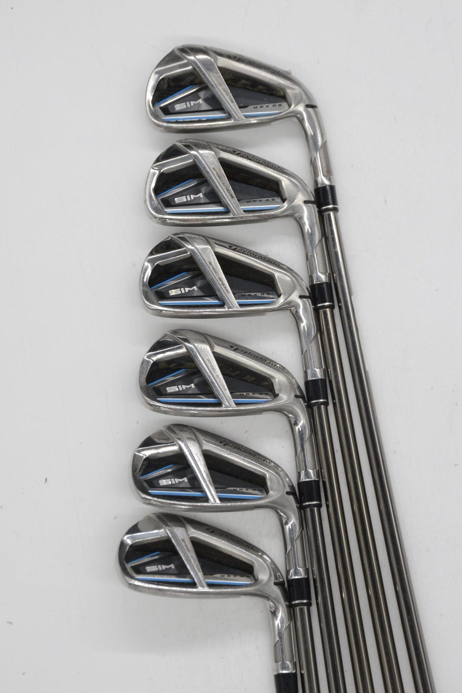 TaylorMade SIM Max OS 5-PW Iron Set SR Flex -0.25" Golf Clubs GolfRoots