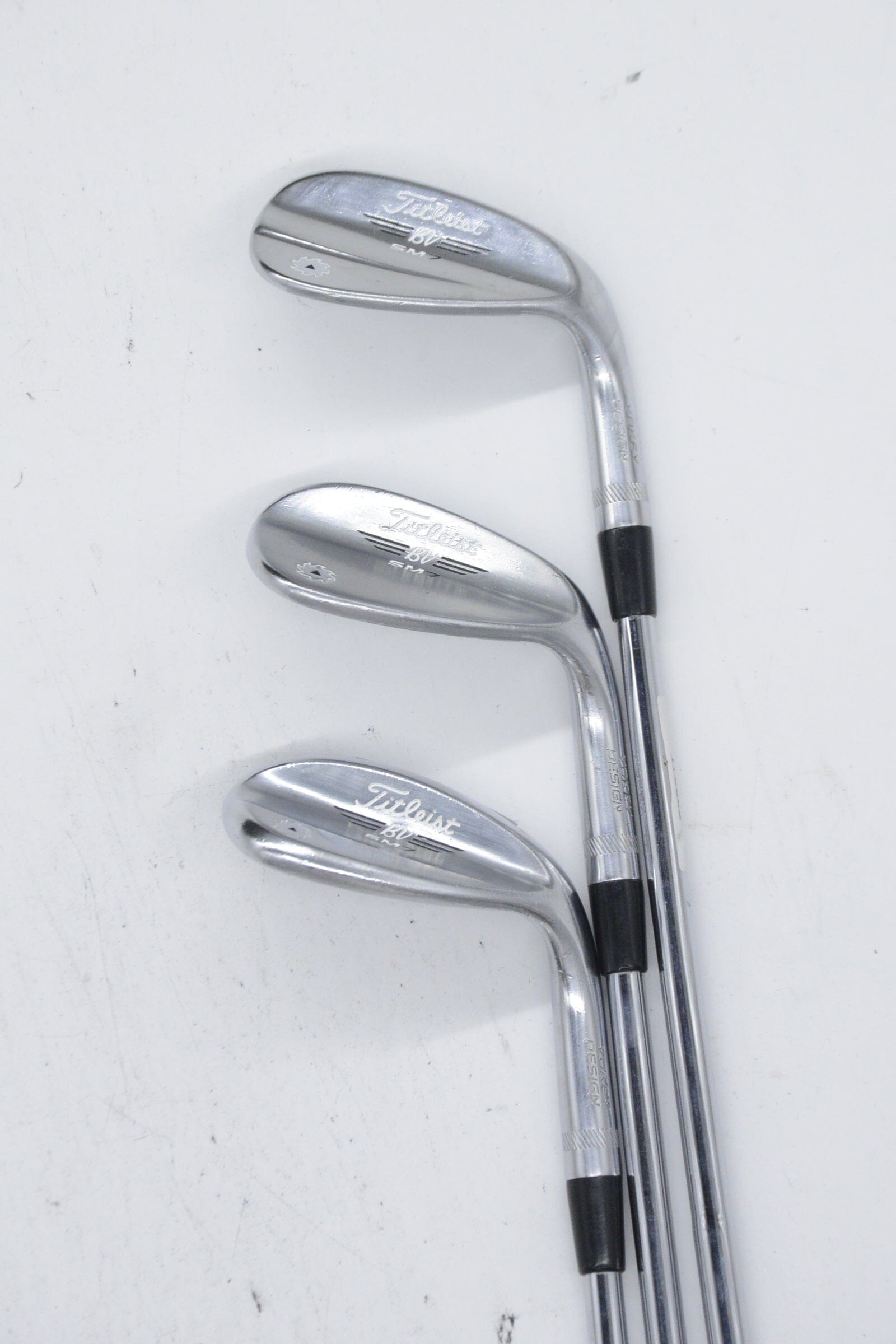 Titleist Vokey SM7 Tour Chrome 52, 56, 60 Degree Wedge Set Wedge Flex Golf Clubs GolfRoots