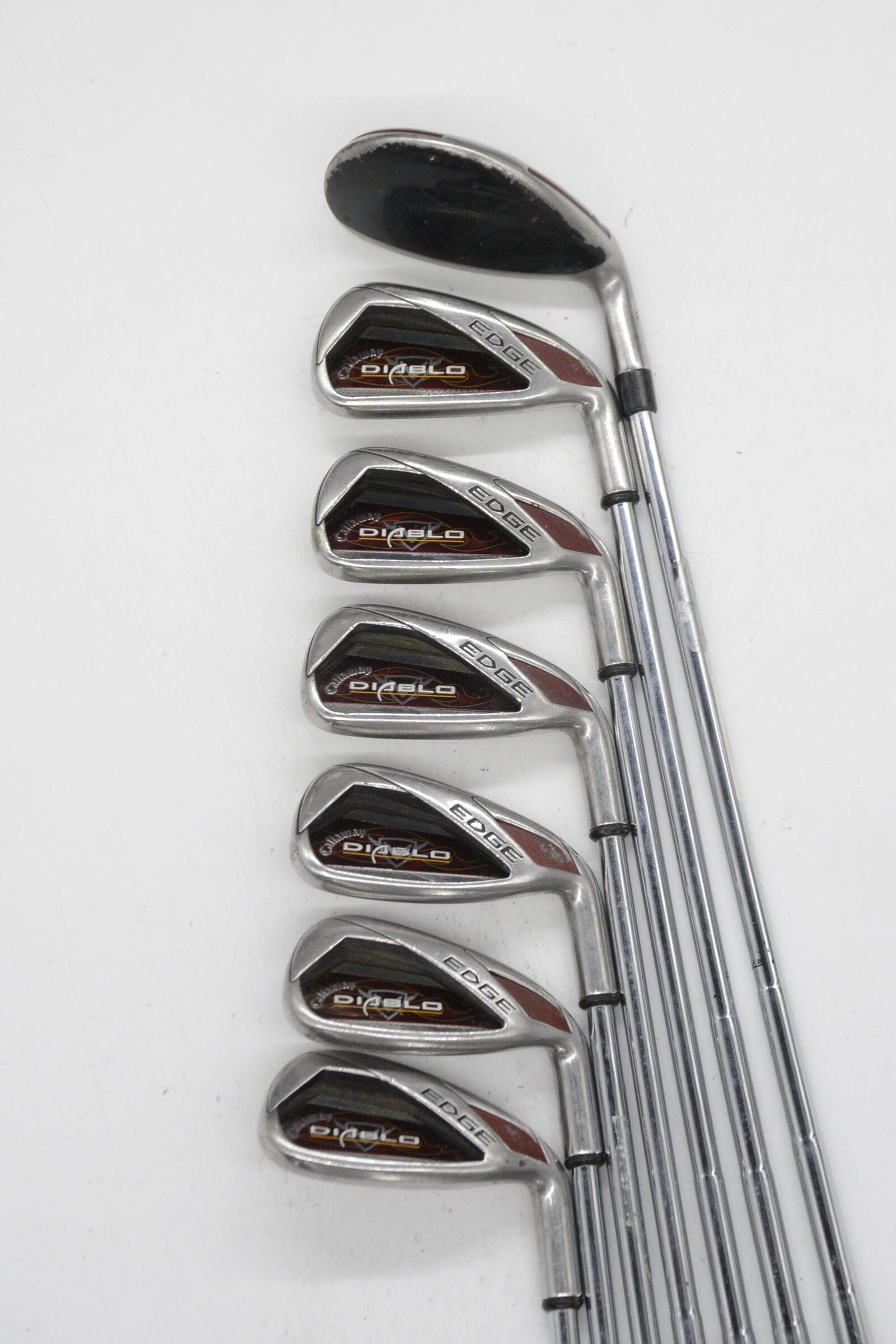 Callaway Diablo Edge 4-PW Iron Set R Flex Std Length Golf Clubs GolfRoots