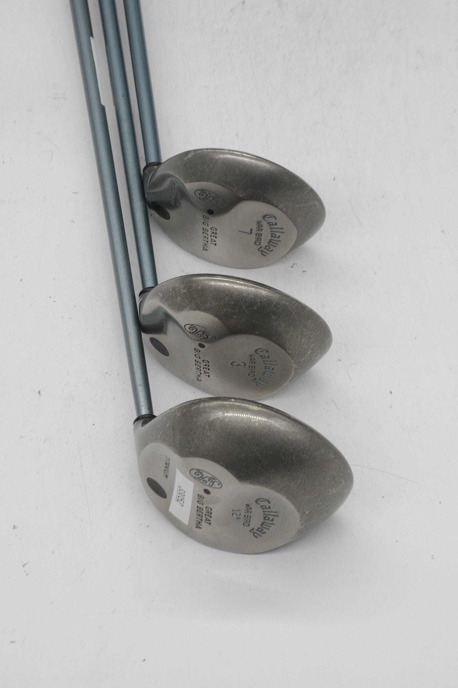 Women's Callaway Big Bertha War Bird D, 3W, 7W Wood Set W Flex Golf Clubs GolfRoots