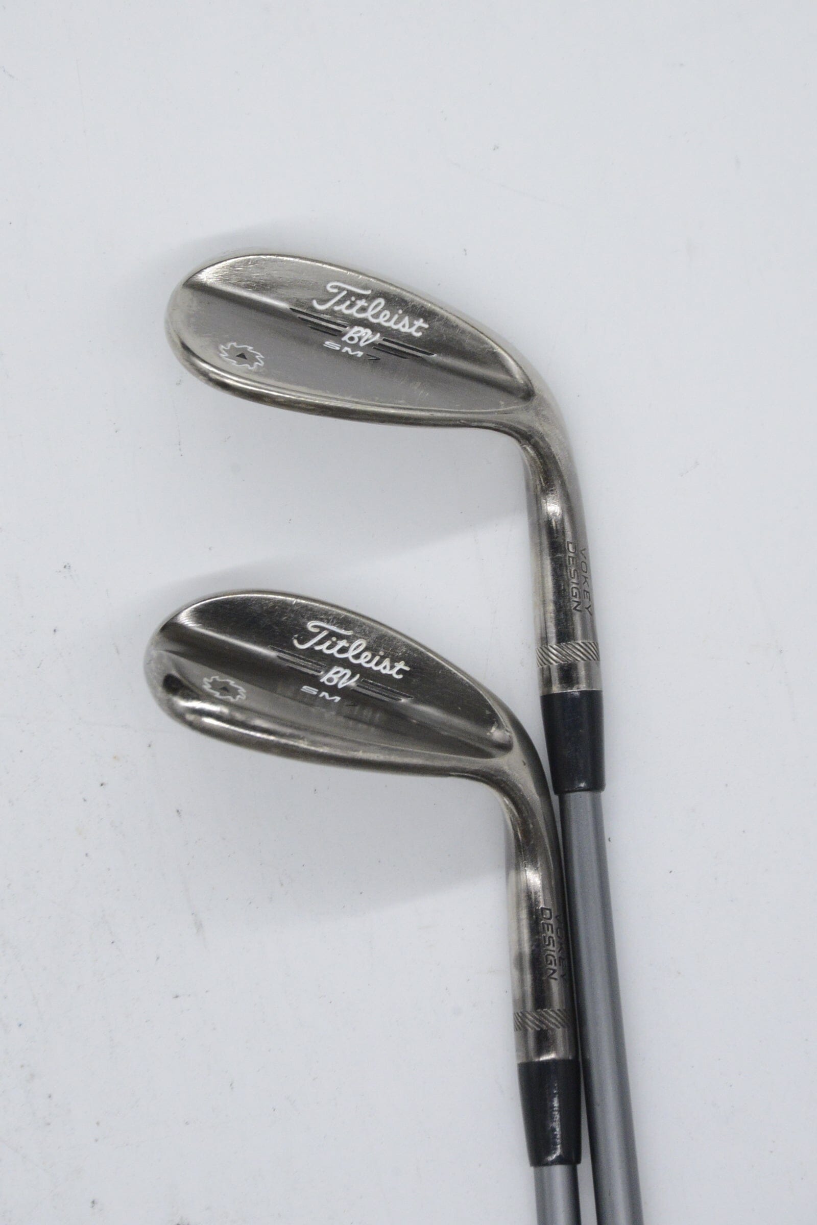 Titleist Vokey SM7 Brushed Steel 54 & 58 Degree Wedge Set S Flex Golf Clubs GolfRoots