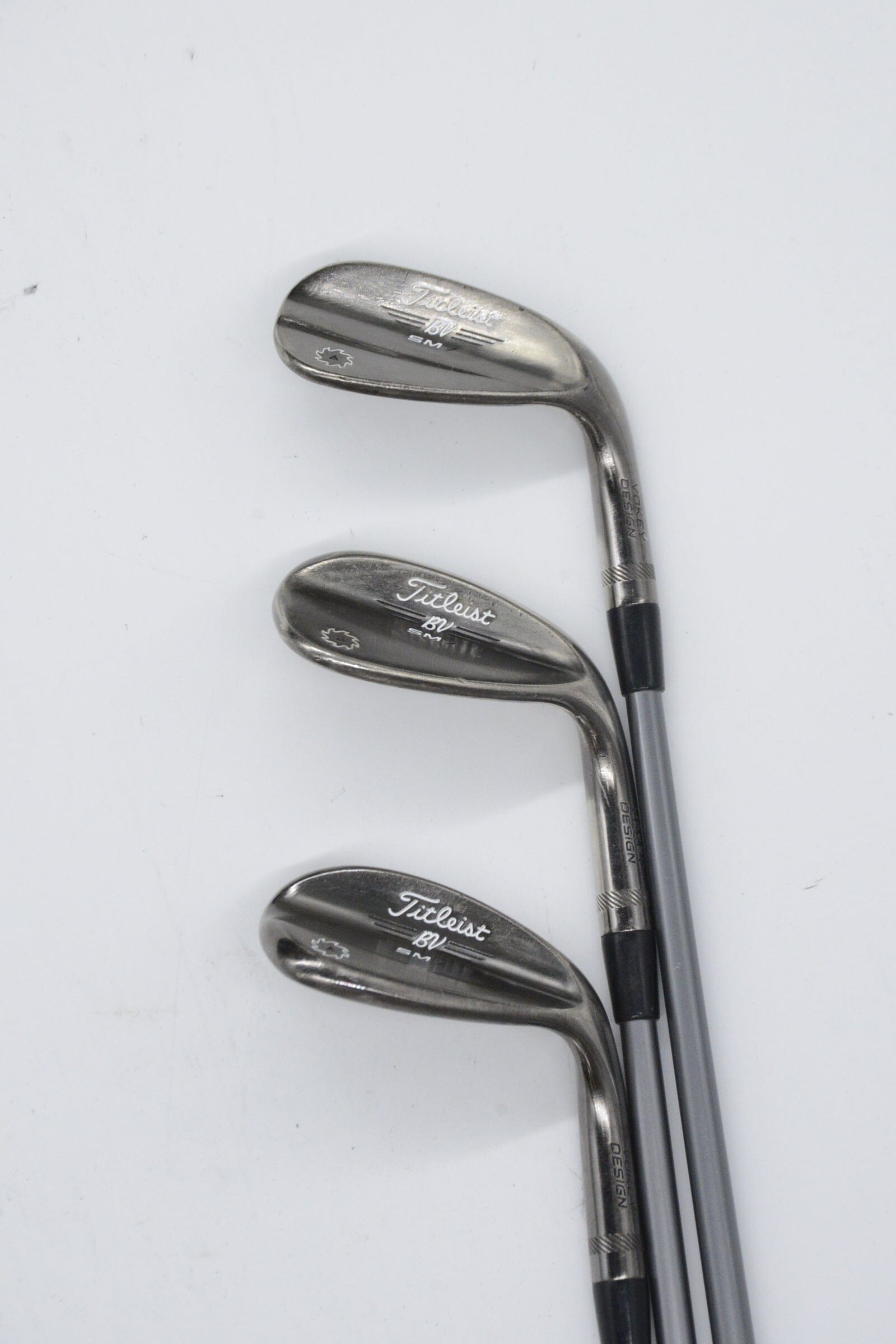 Titleist Vokey SM7 Brushed Steel 50, 54, 58 Degree Wedge Set S Flex Golf Clubs GolfRoots