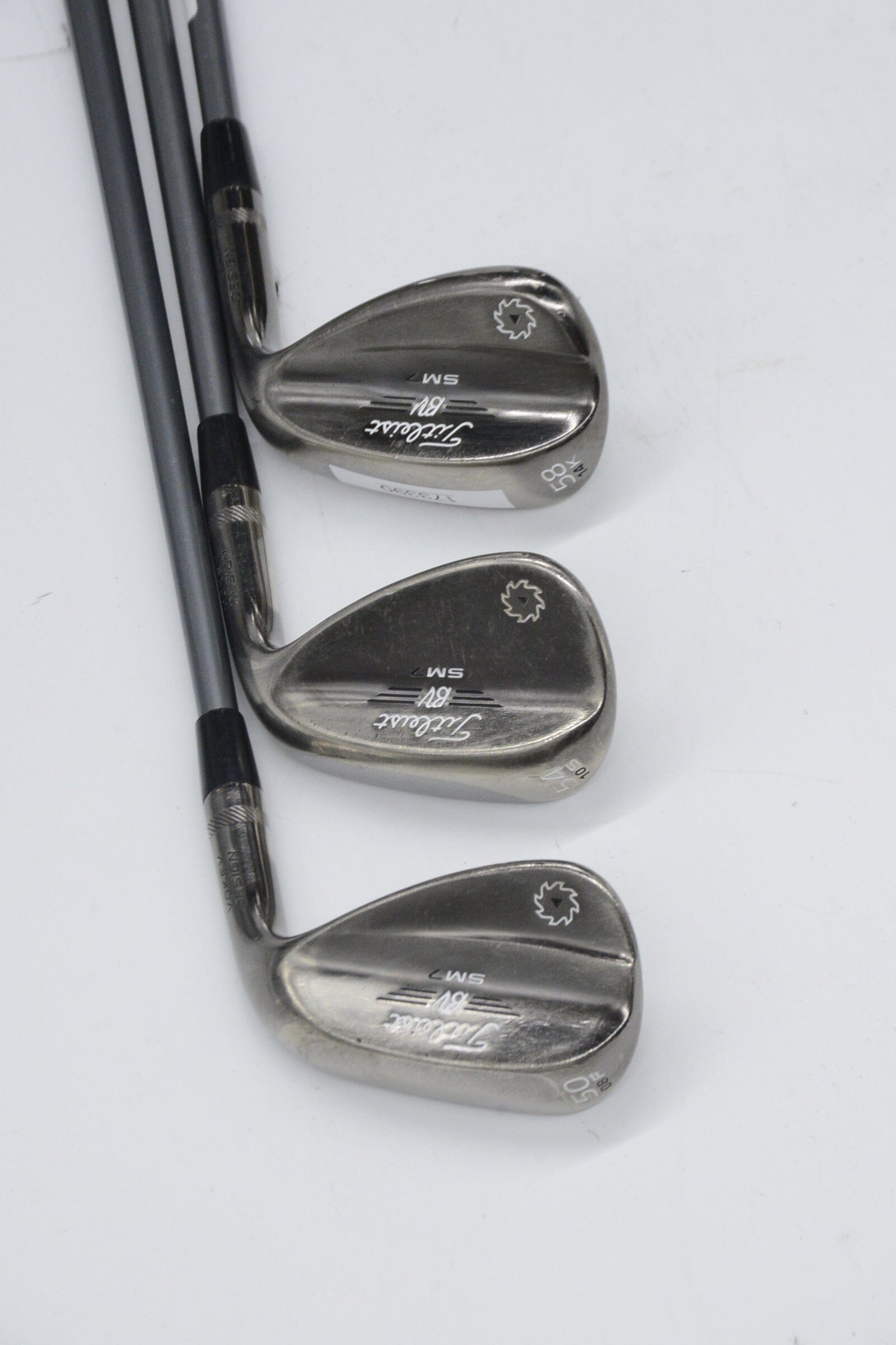 Titleist Vokey SM7 Brushed Steel 50, 54, 58 Degree Wedge Set S Flex Golf Clubs GolfRoots