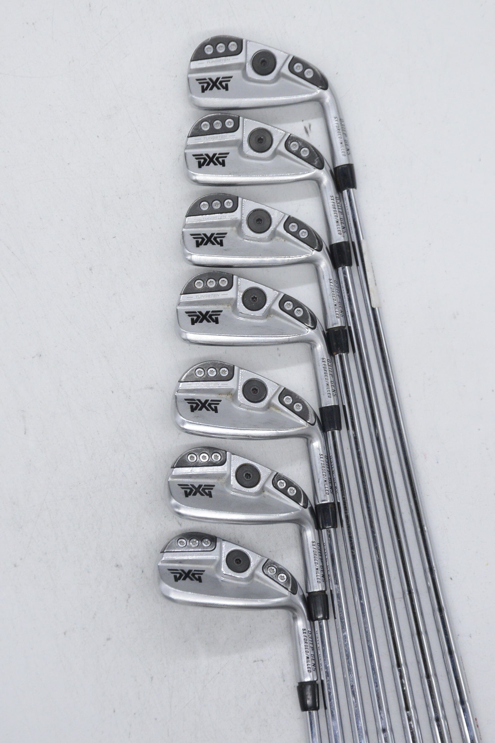 PXG 0311P Gen 5 4-PW Iron Set S Flex +0.5" Golf Clubs GolfRoots