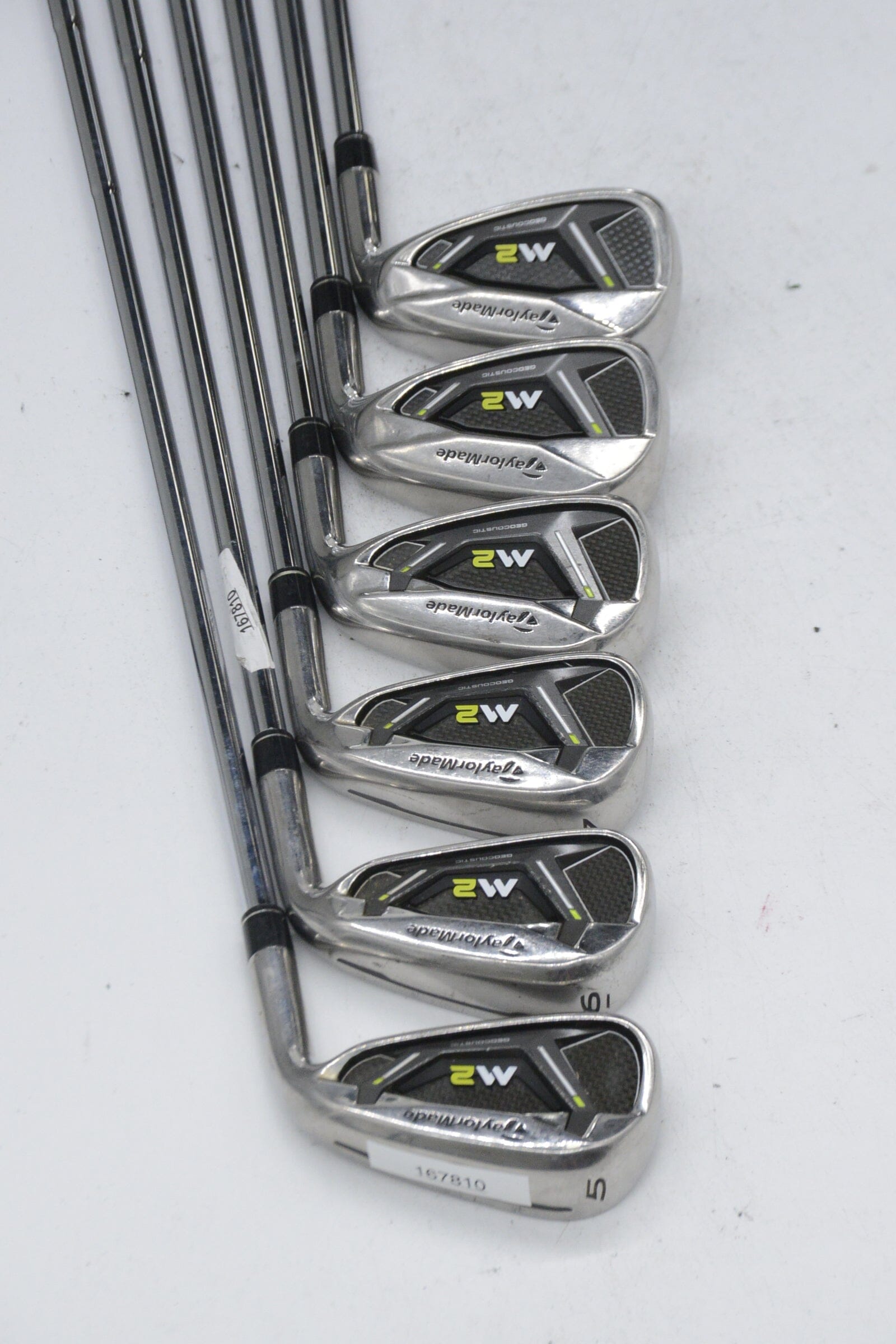 TaylorMade M2 2017 5-PW Iron Set R Flex -0.5" Golf Clubs GolfRoots