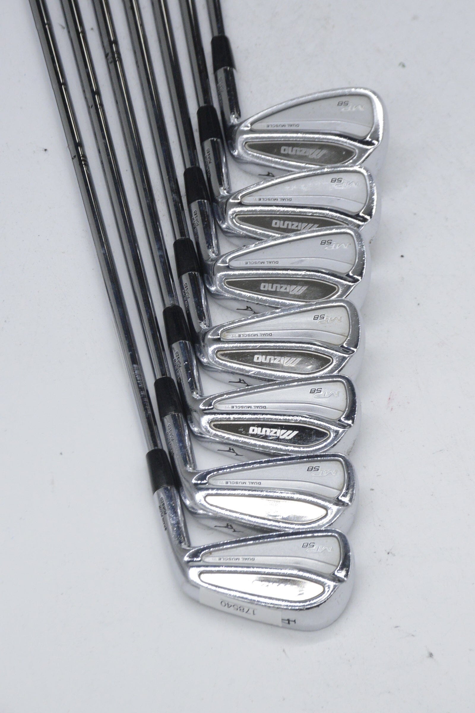 Mizuno MP-58 4-PW Iron Set S Flex +0.25" Golf Clubs GolfRoots