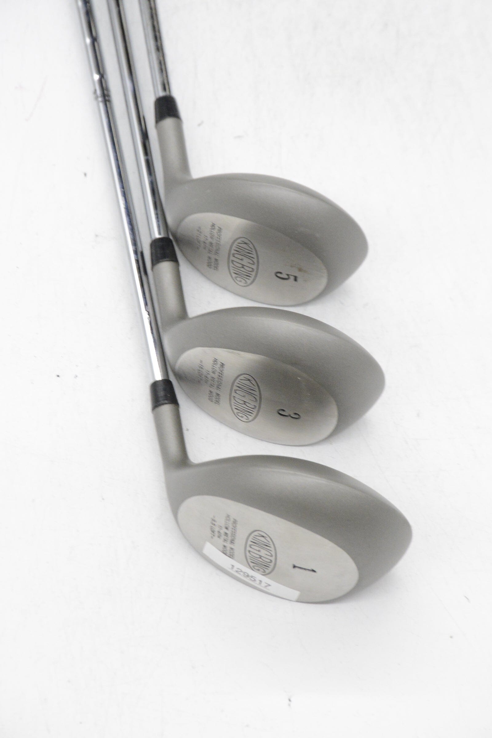 King Bing Professional Model D, 3W, 5W S Flex Golf Clubs GolfRoots