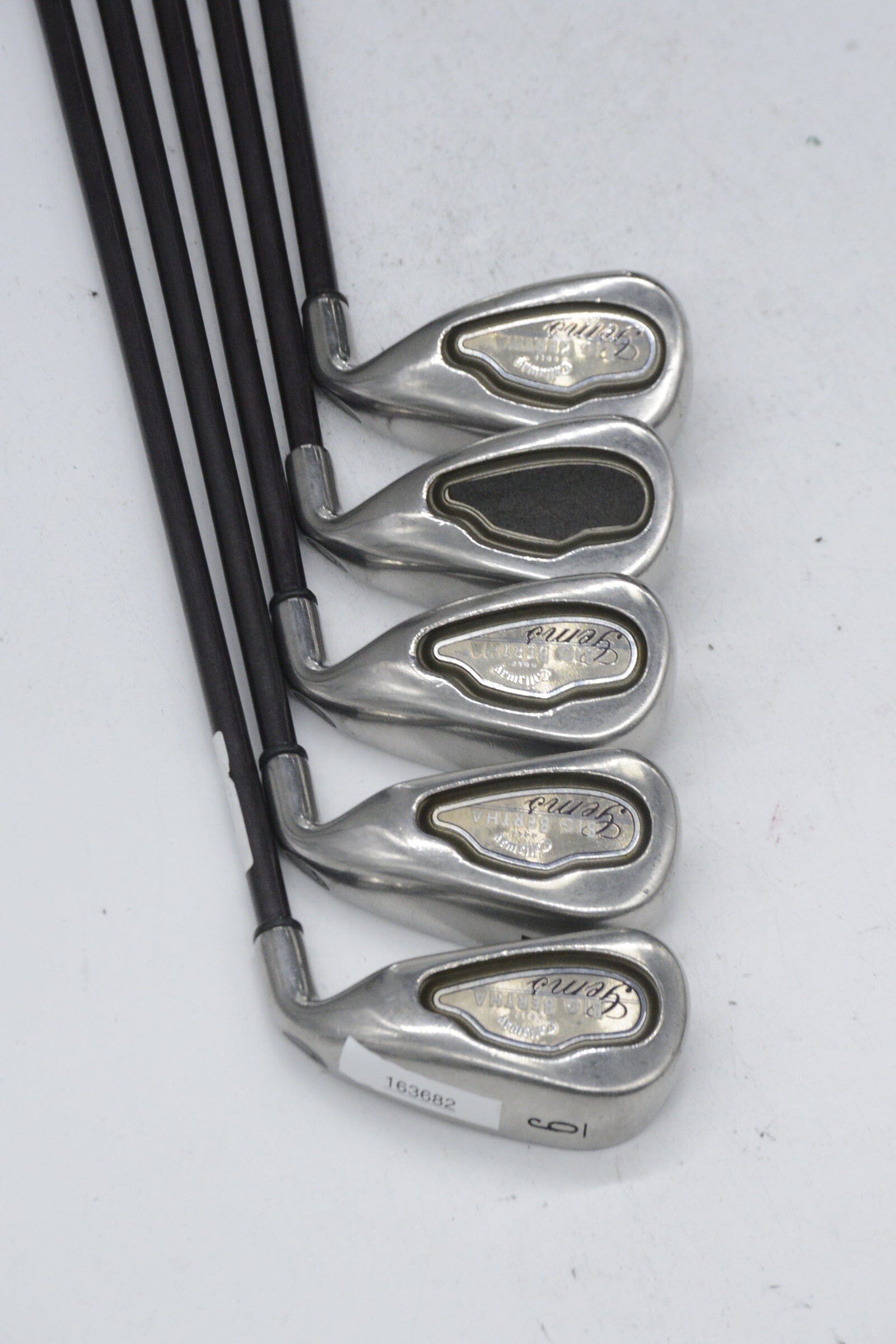 Women's Callaway Big Bertha Gems 6-PW Iron Set W Flex -0.25" Golf Clubs GolfRoots