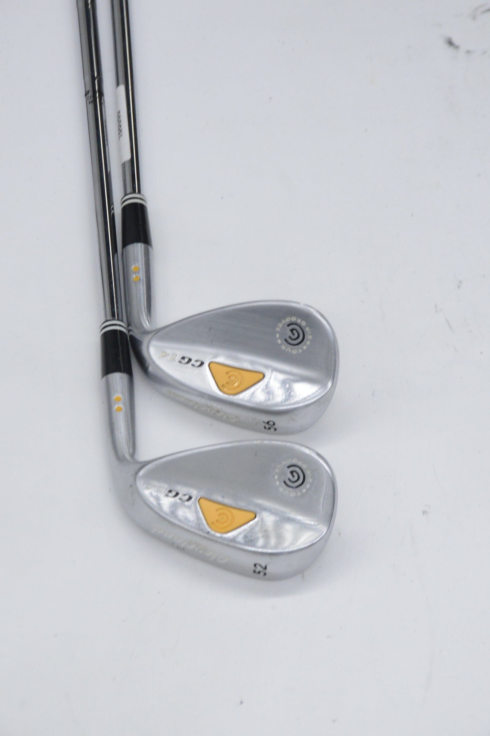 Cleveland CG14 Chrome 52 & 56 Degree Wedge Set S Flex Golf Clubs GolfRoots