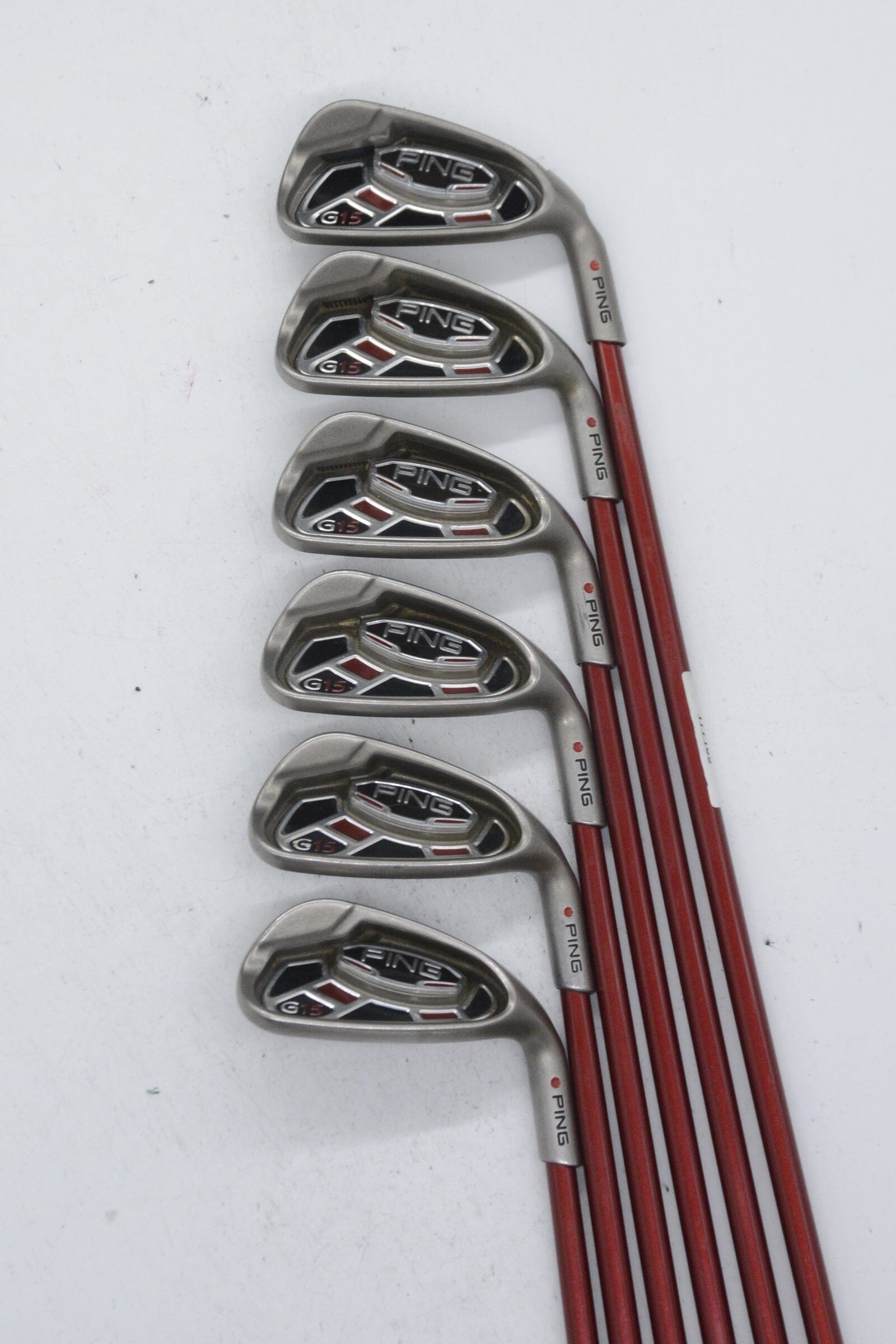 Women's Ping G15 5-PW Iron Set W Flex Std Length Golf Clubs GolfRoots