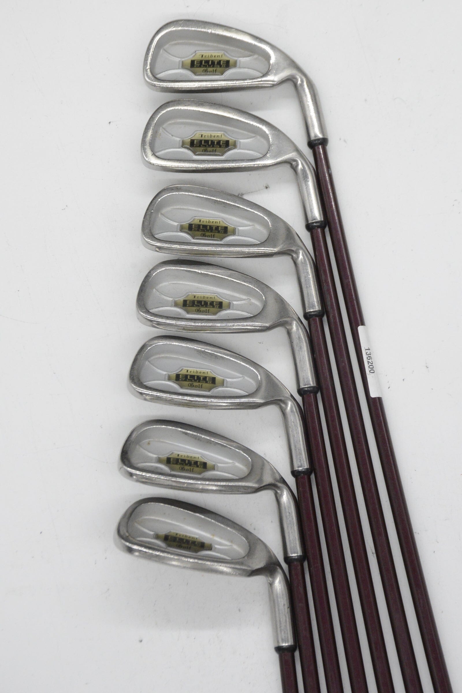 Women's Trident Elite PLus II 5-PW, SW Iron Set W Flex -0.5" Golf Clubs GolfRoots