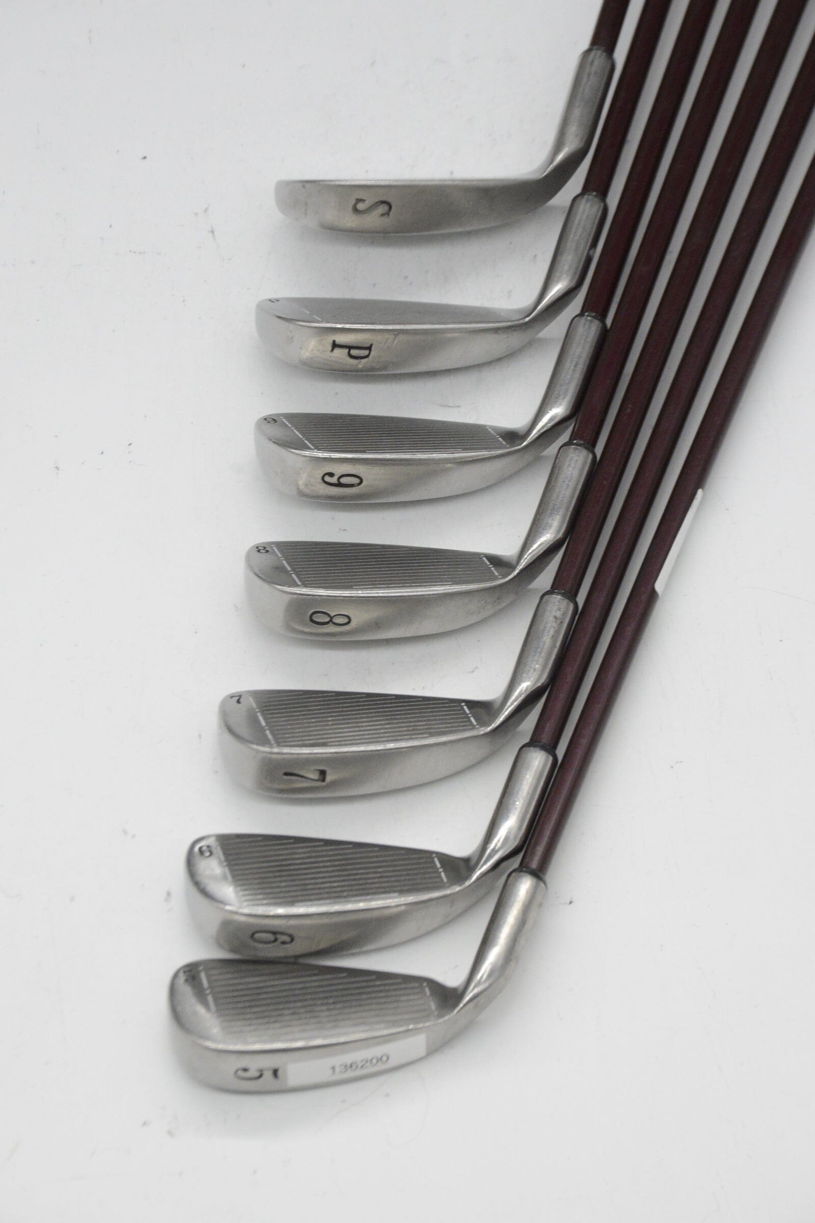 Women's Trident Elite PLus II 5-PW, SW Iron Set W Flex -0.5" Golf Clubs GolfRoots