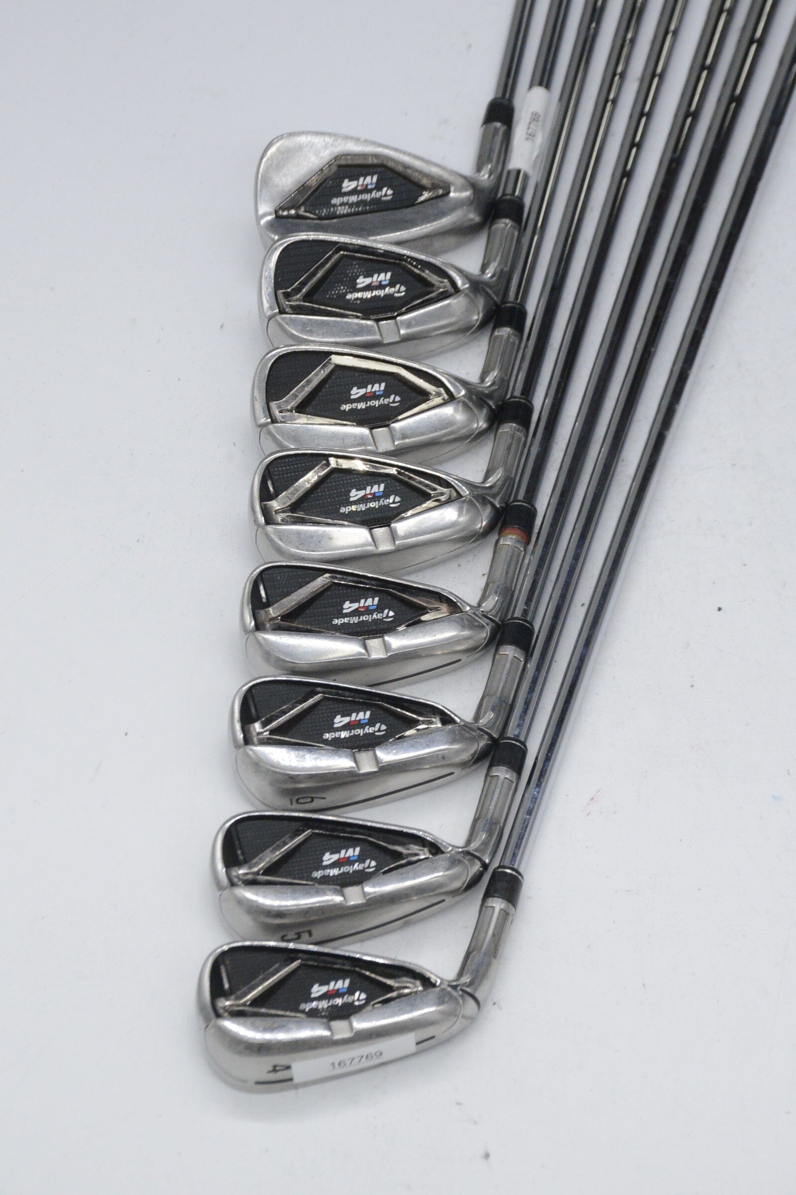 Lefty TaylorMade M4 2018 4-AW Iron Set S Flex +0.5" Golf Clubs GolfRoots