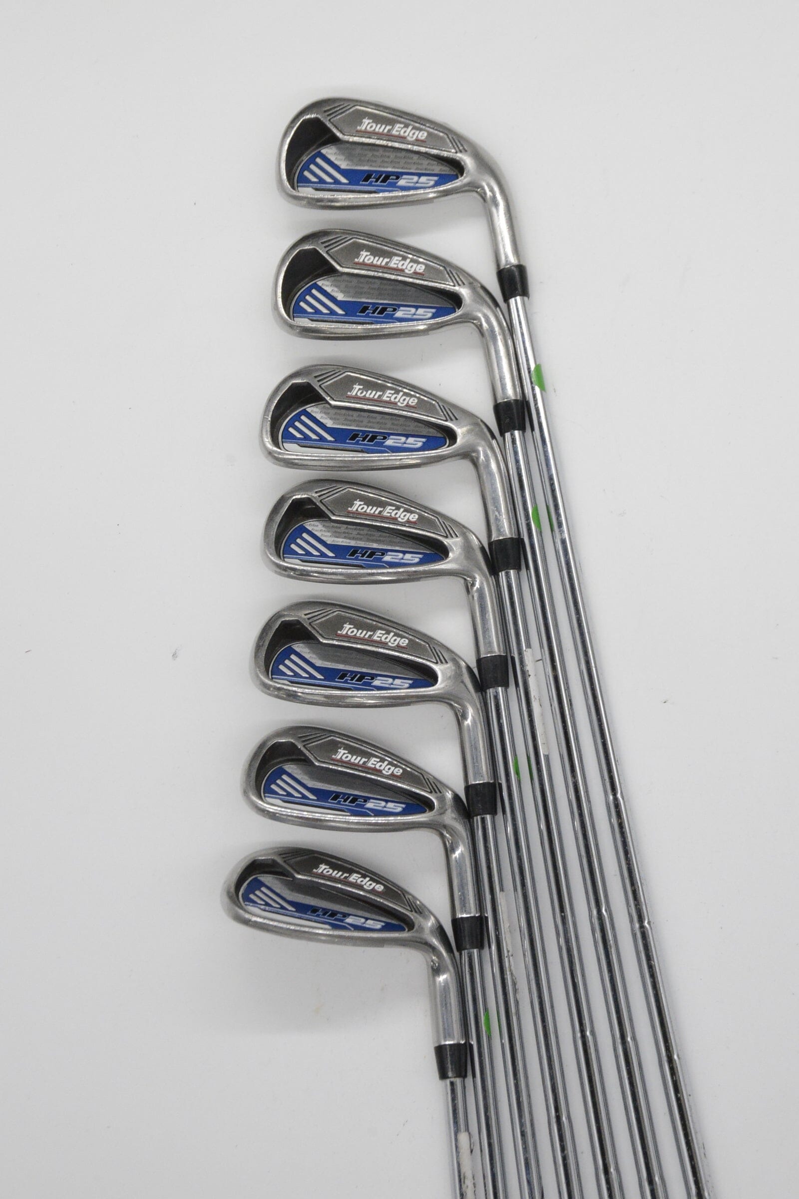 Tour Edge HP25 5-PW, SW Iron Set S Flex -0.75" Golf Clubs GolfRoots