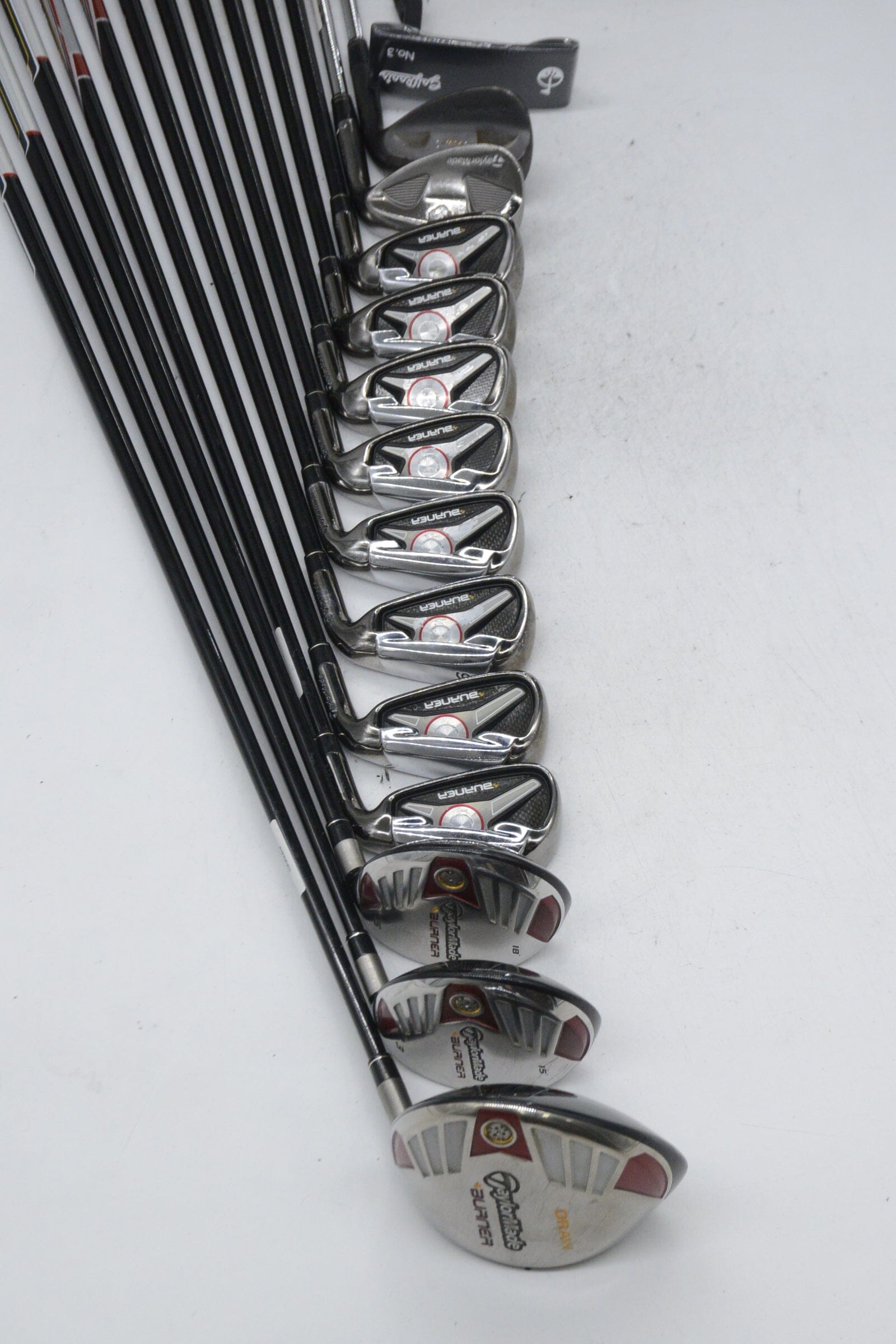 TaylorMade Burner '09 Mixed Full Set R Flex -0.25" Golf Clubs GolfRoots