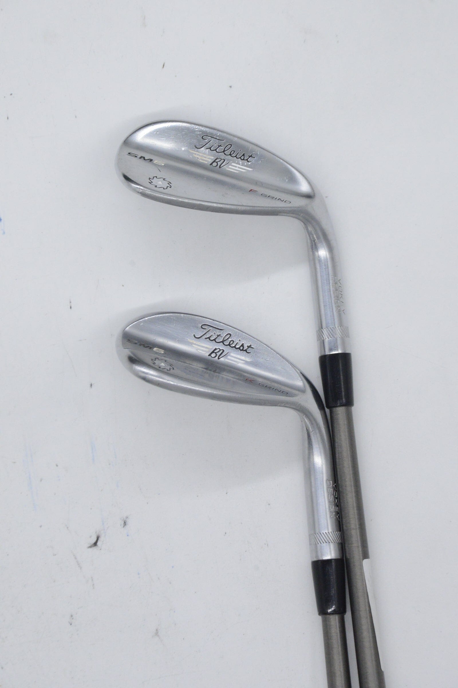 Titleist Vokey SM6 Tour Chrome 54 & 58 Degree Wedge Set R Flex Golf Clubs GolfRoots