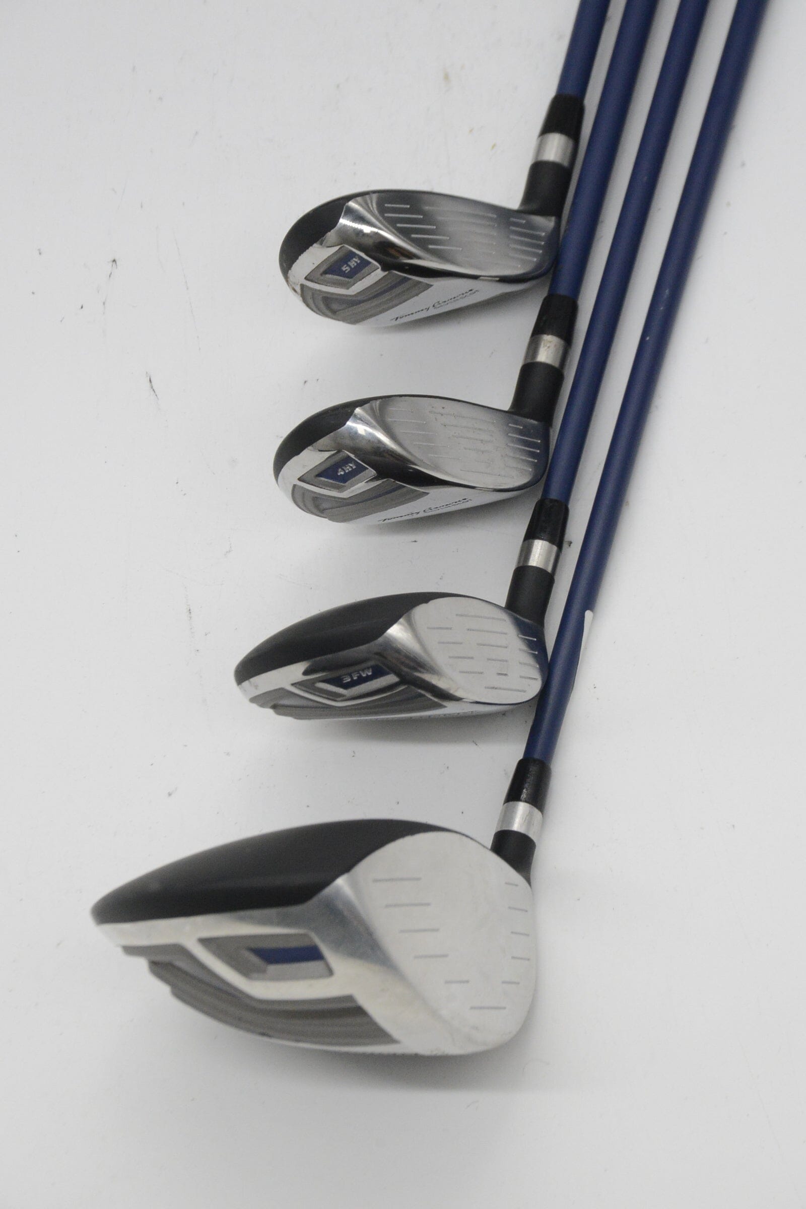 Tommy Armour Silver Scot D, 3W, 4H, 5H Wood Set Uniflex Golf Clubs GolfRoots