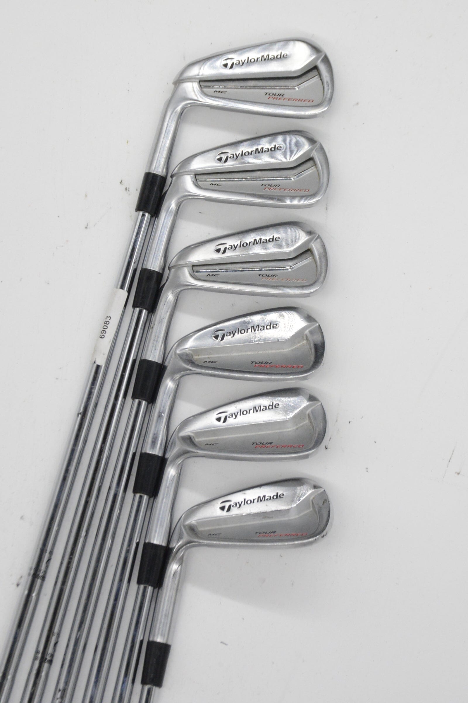 Lefty TaylorMade Tour Preferred MC 2014 5-PW Iron Set S Flex Std Length Golf Clubs GolfRoots