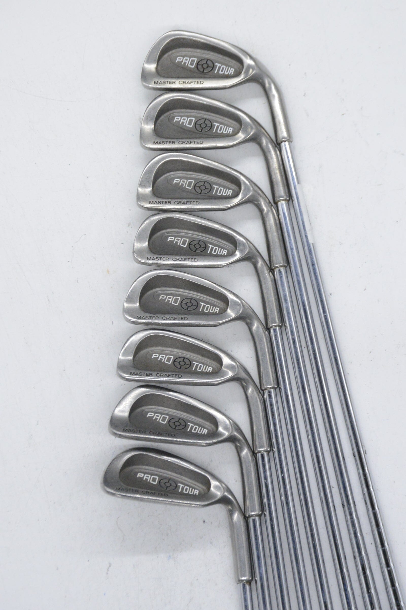 Pro Tour Master Crafted 3-PW Iron Set S Flex -0.25" Golf Clubs GolfRoots