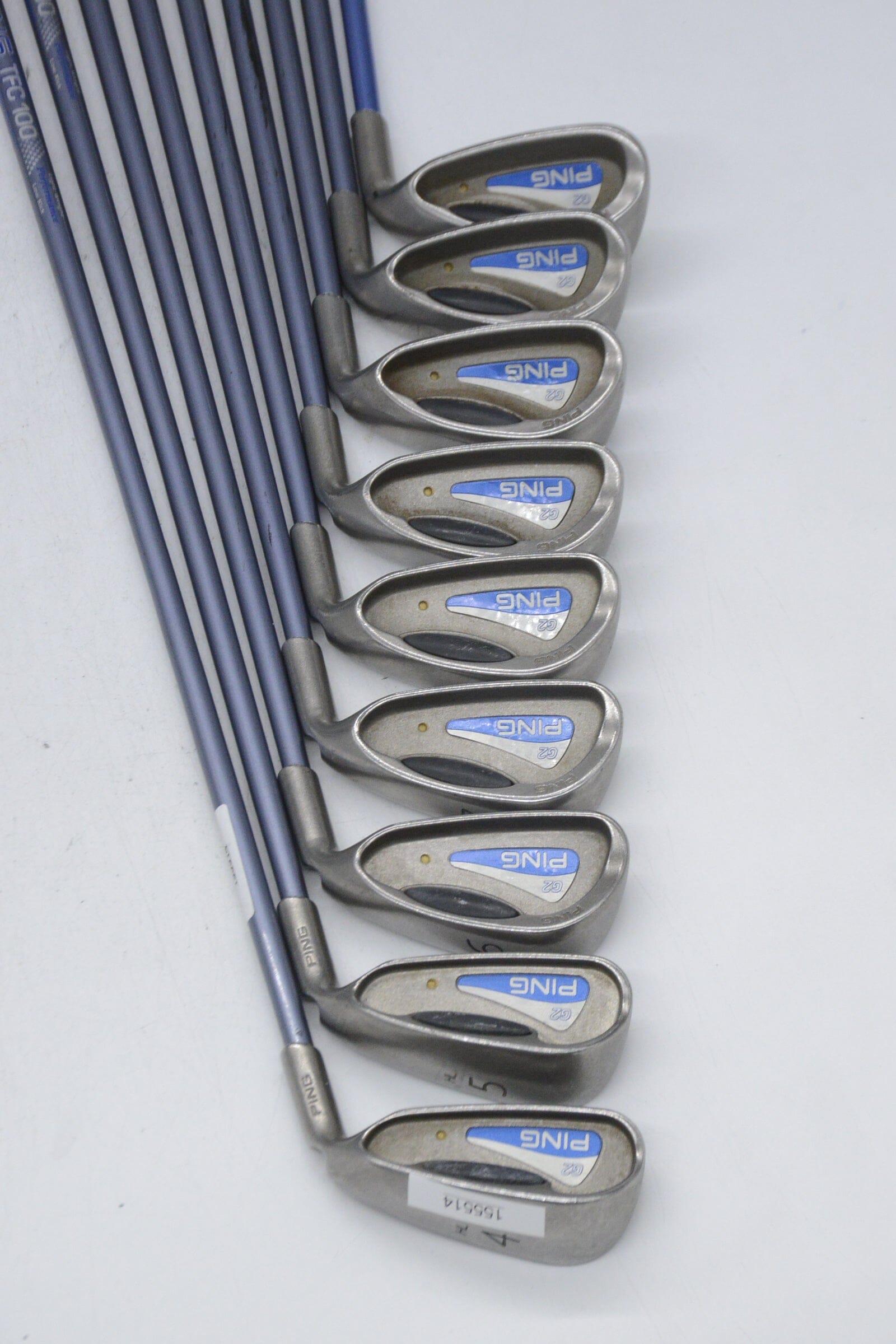 Women's Ping G2 4-PW, SW-LW Iron Set W Flex -0.75" Golf Clubs GolfRoots