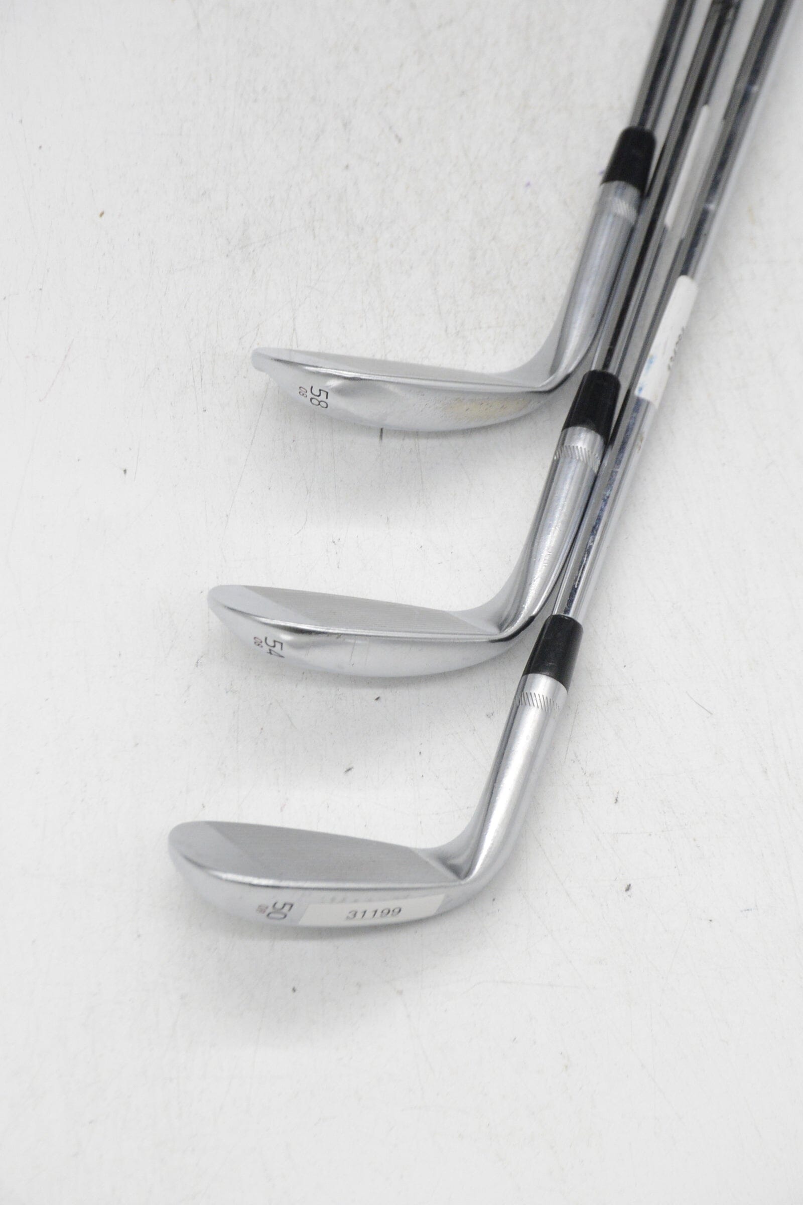 Titleist Vokey SM6 Tour Chrome 50, 54, 58 Degree Wedge Set Wedge Flex Golf Clubs GolfRoots
