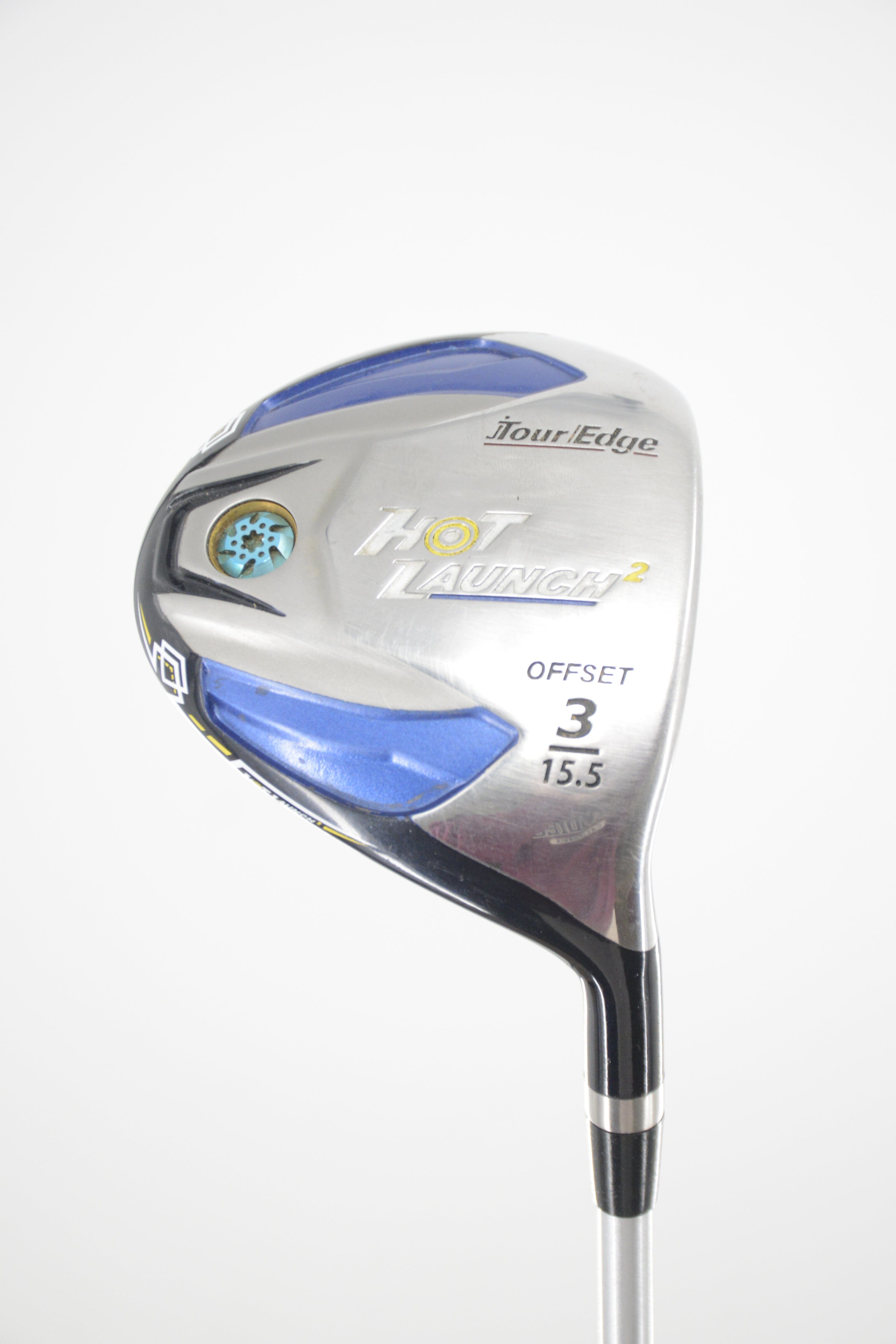 Tour Edge Hot Launch 2 Offset 3 Wood S Flex 42.75" Golf Clubs GolfRoots