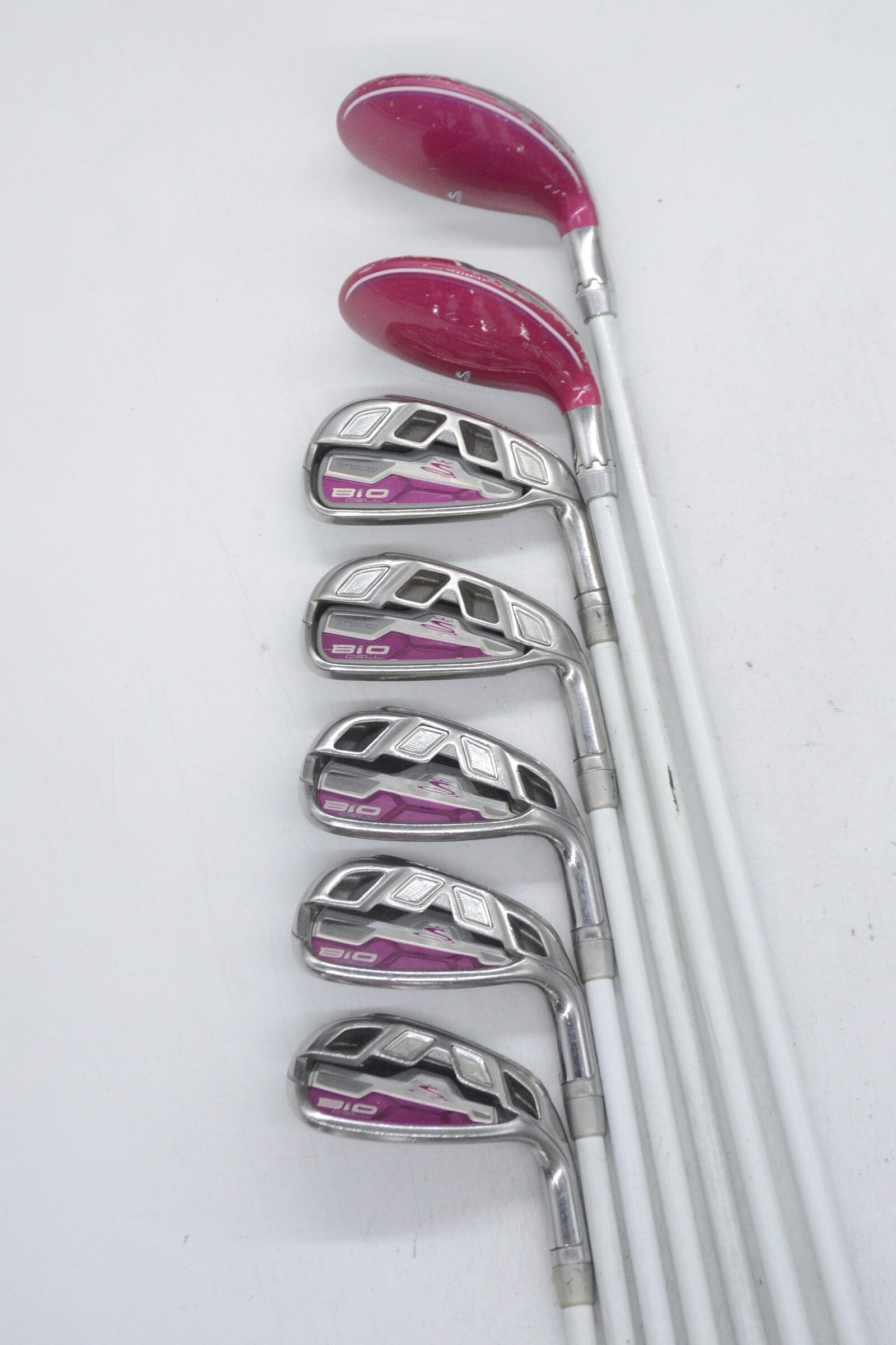 Women's Cobra Bio Cell 4H-5H, 6-PW Iron Set W Flex -0.5" Golf Clubs GolfRoots