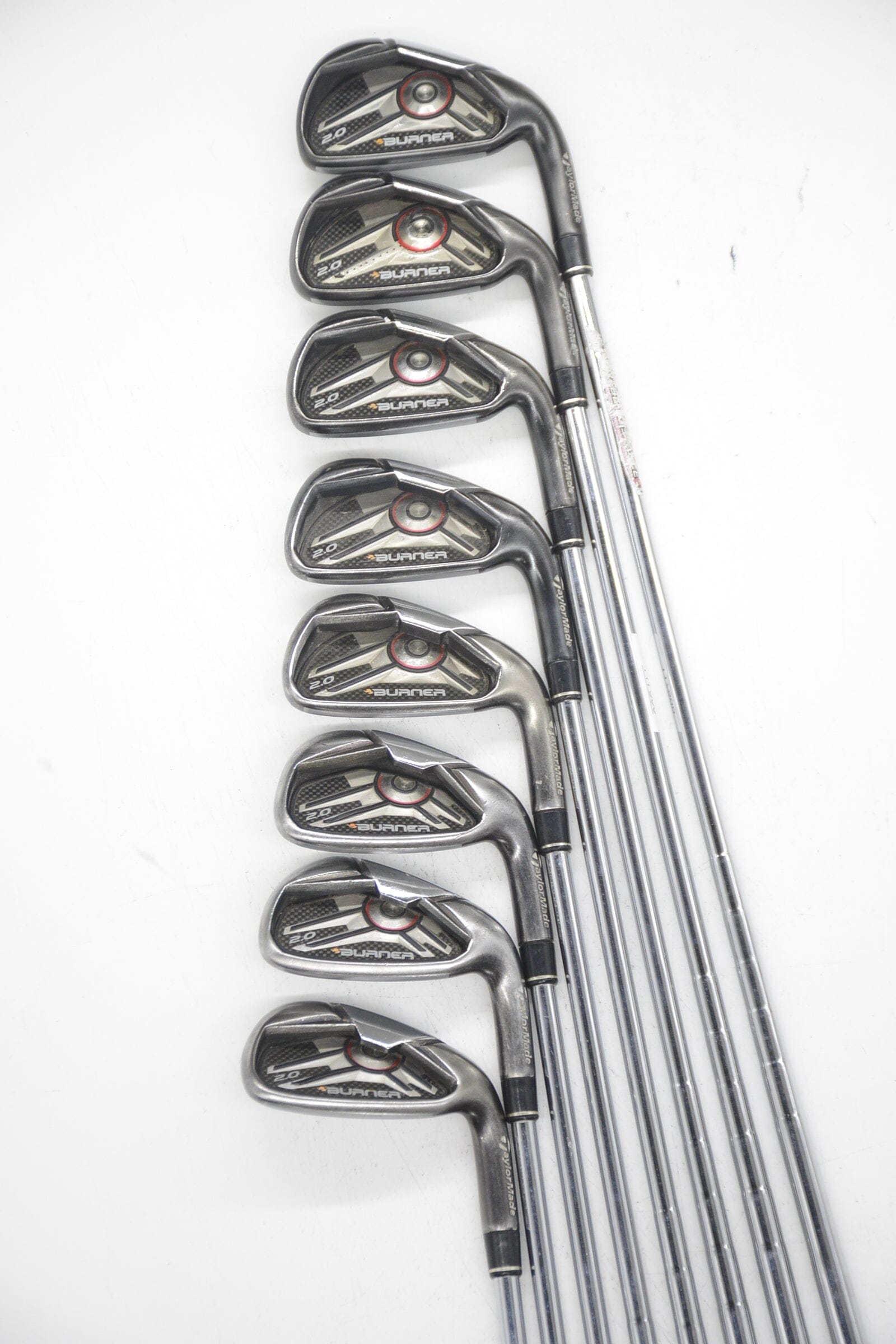 TaylorMade Burner 2.0 3-PW Iron Set S Flex +0.5" Golf Clubs GolfRoots