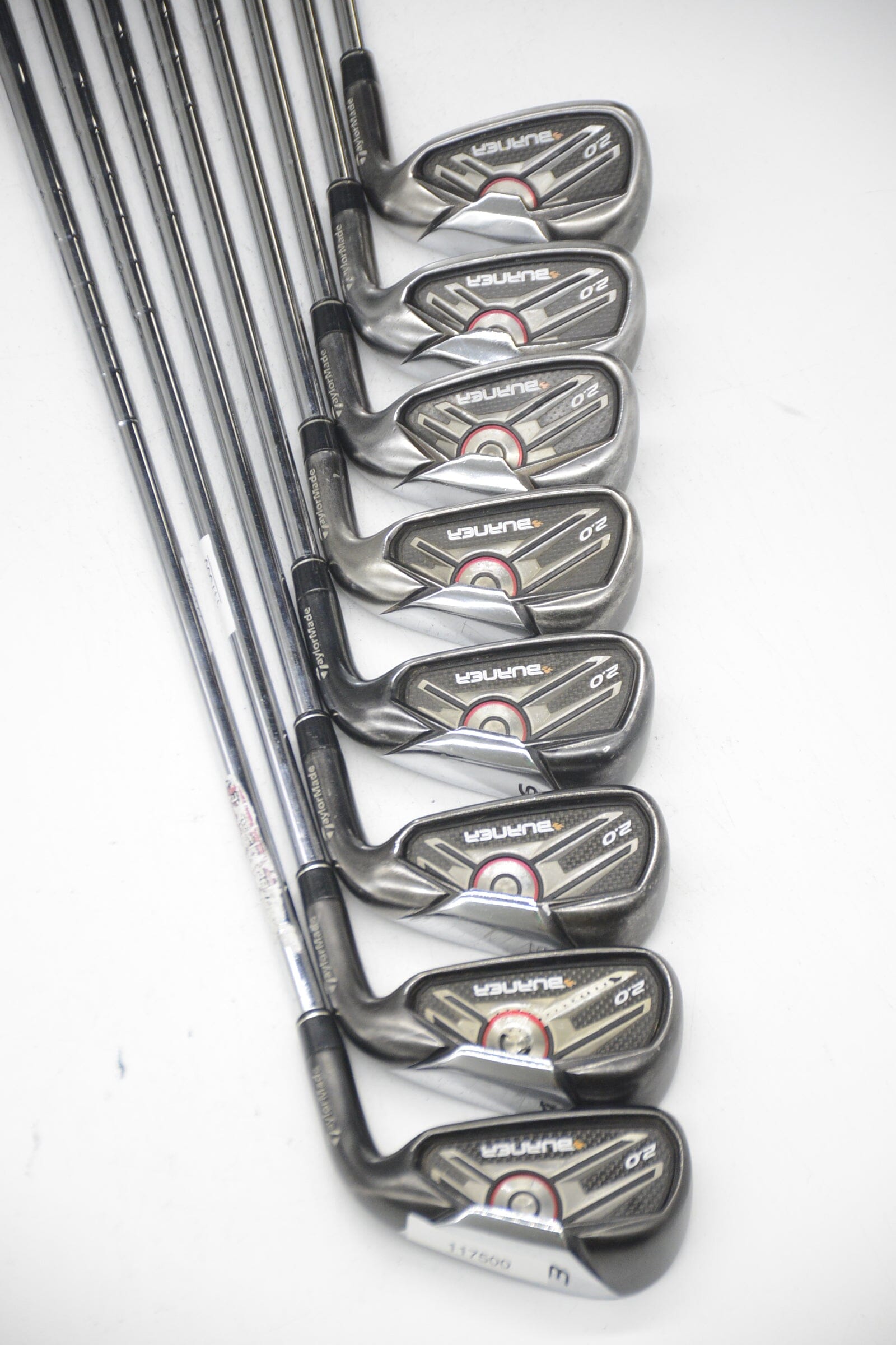 TaylorMade Burner 2.0 3-PW Iron Set S Flex +0.5" Golf Clubs GolfRoots