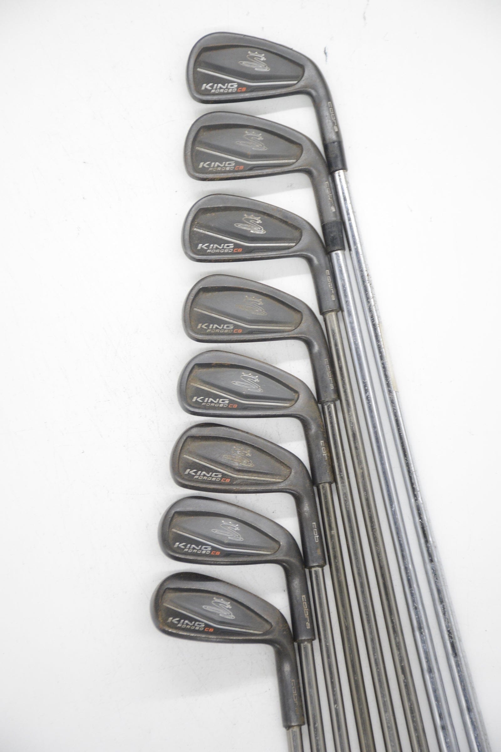 Cobra King Forged CB 3-PW Iron Set R Flex Std Length Golf Clubs GolfRoots