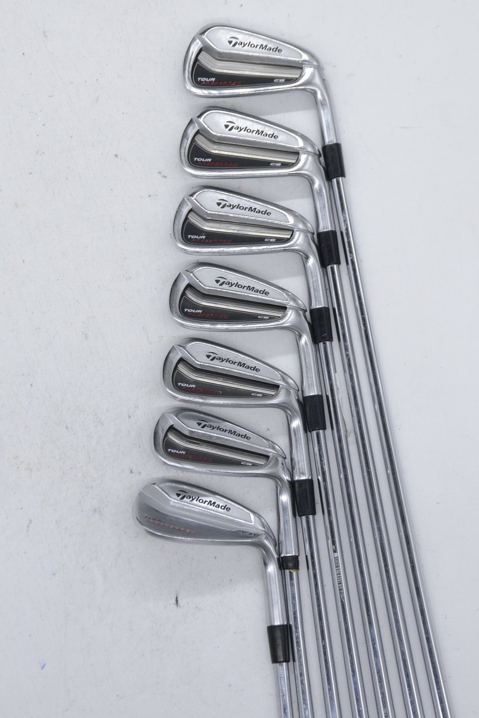 TaylorMade Tour Preferred CB 2014 5-AW Iron Set S Flex Std Length Golf Clubs GolfRoots