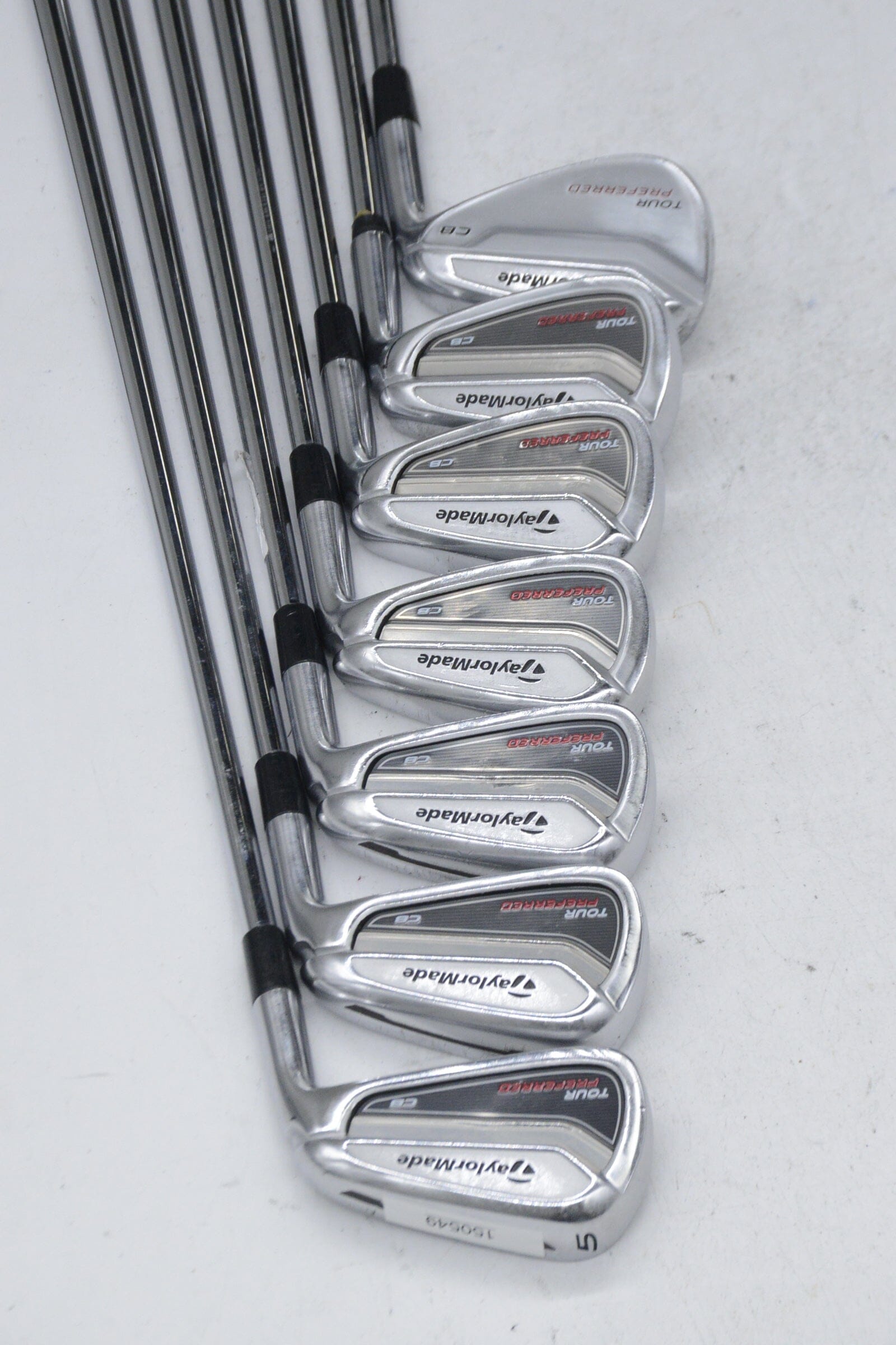TaylorMade Tour Preferred CB 2014 5-AW Iron Set S Flex Std Length Golf Clubs GolfRoots