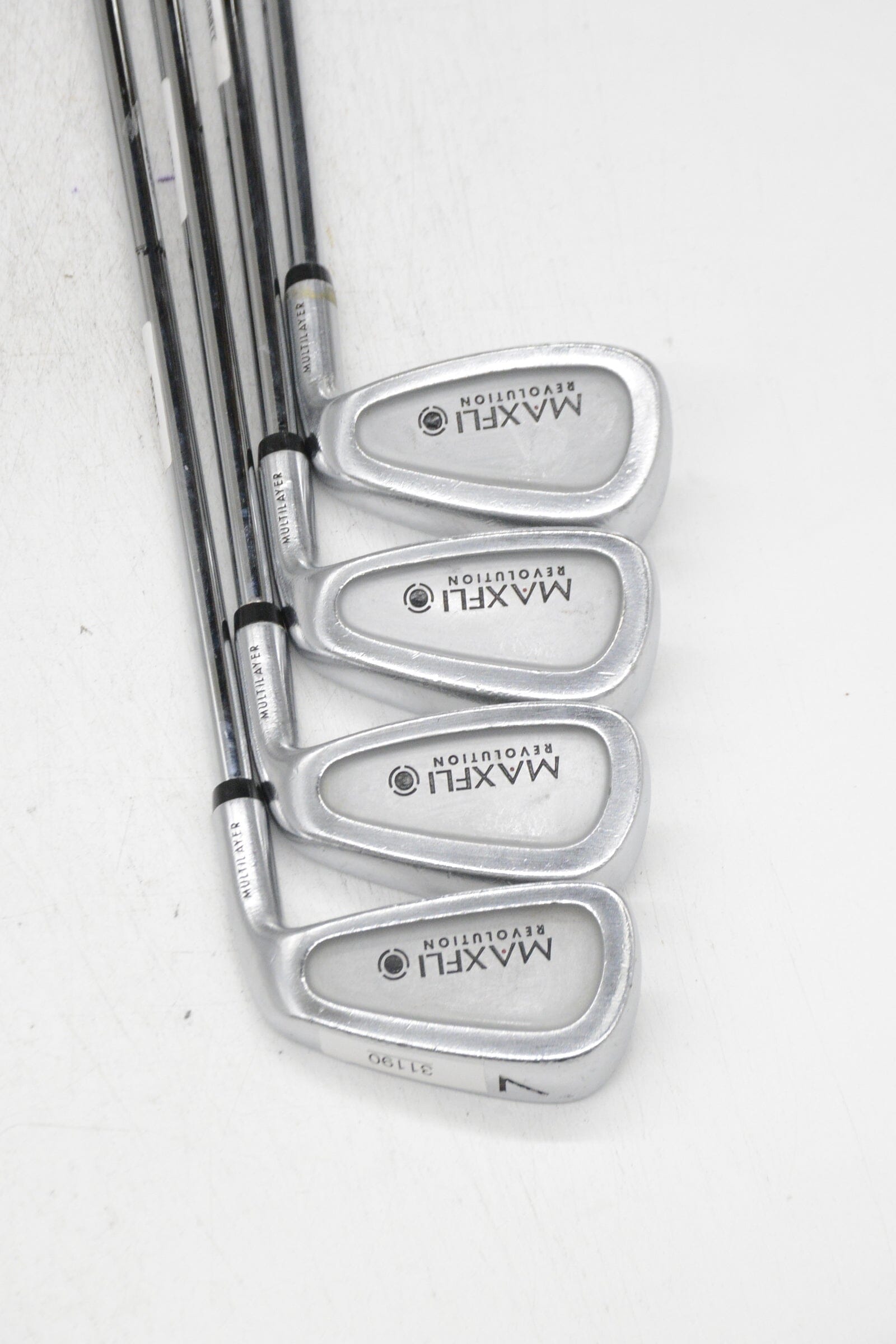 MaxFli Revolution Black 7-PW Iron Set R Flex Std Length Golf Clubs GolfRoots