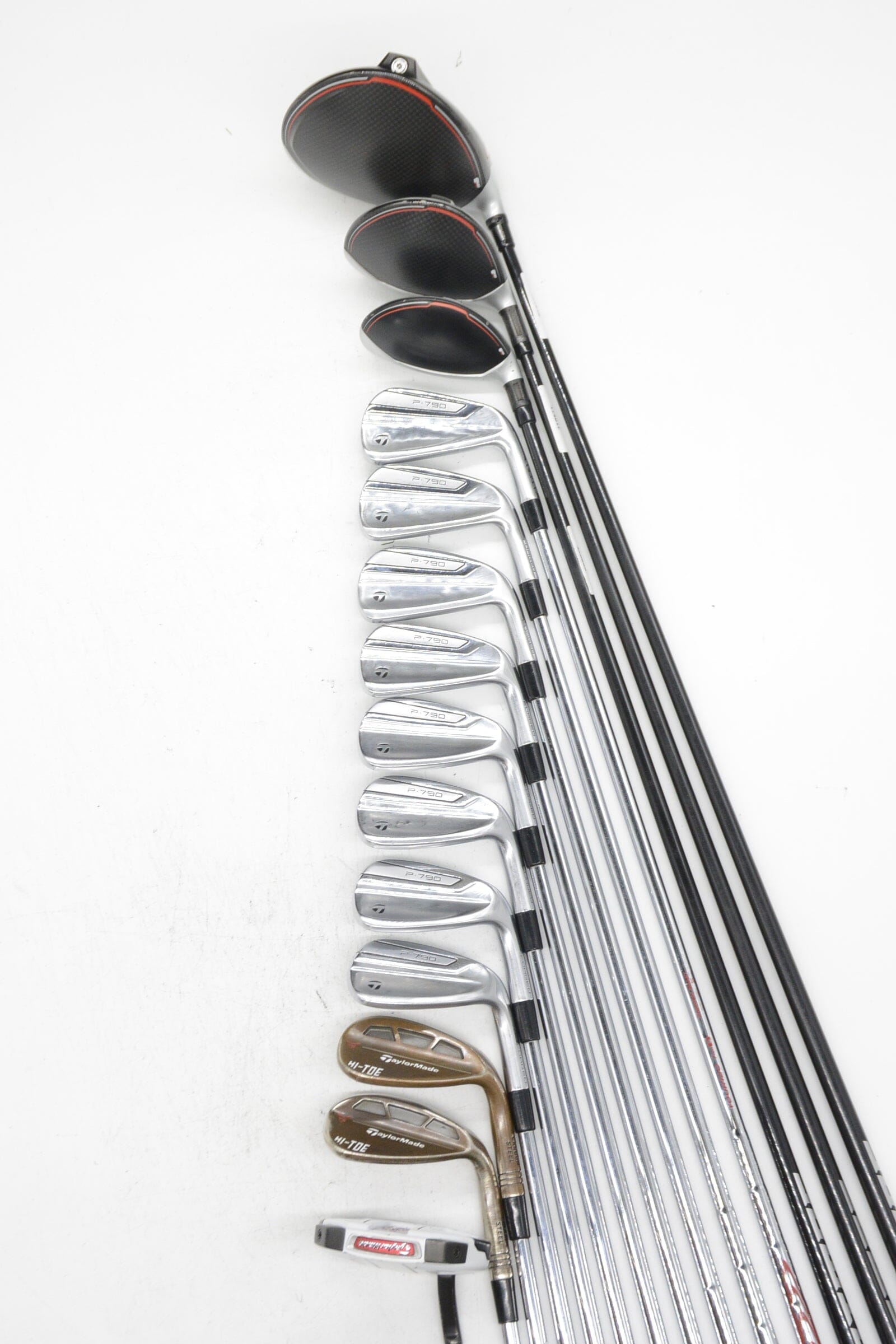 TaylorMade P790 2019 Mixed Full Set S Flex +1" Golf Clubs GolfRoots