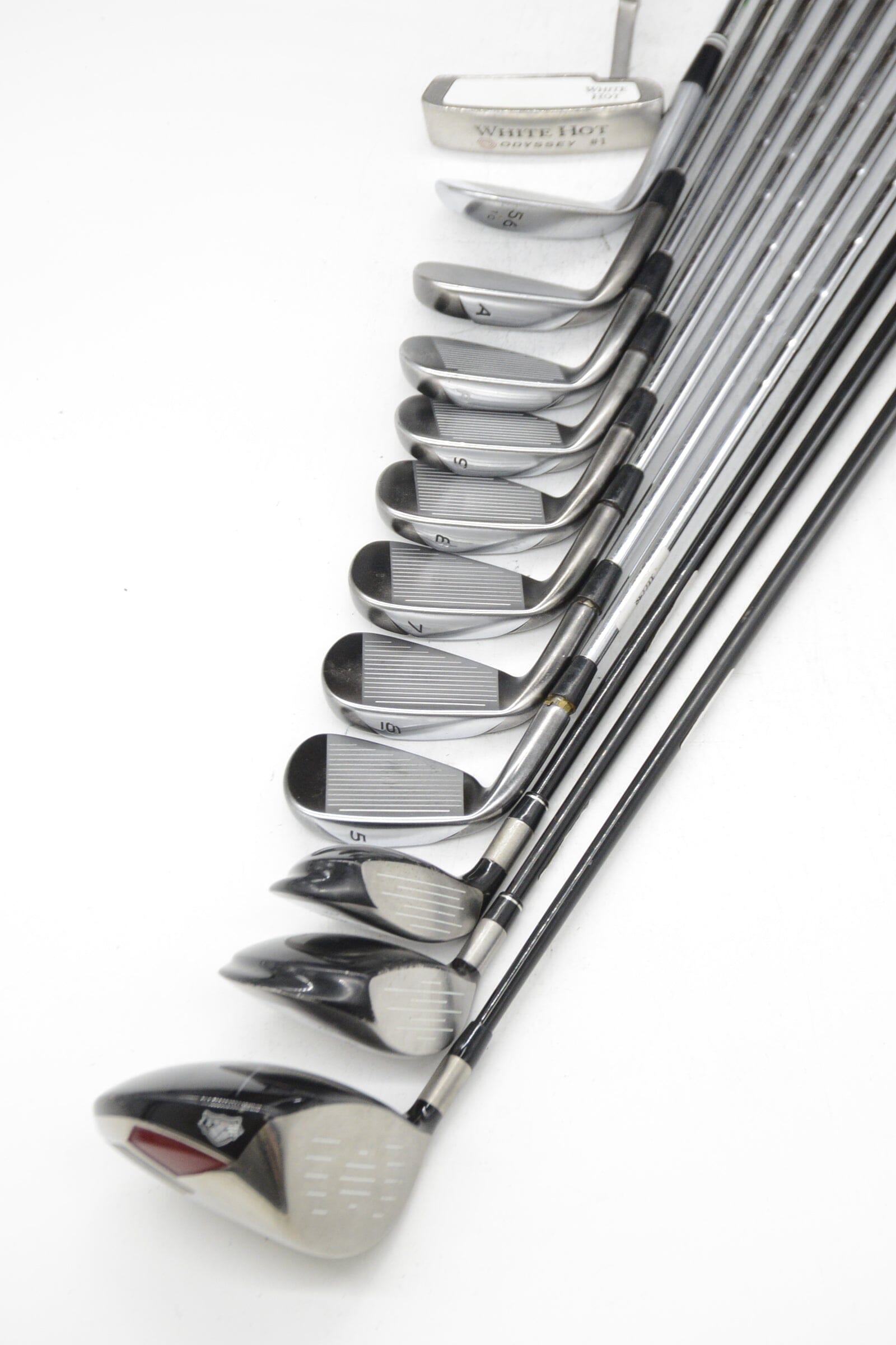 TaylorMade Burner 2.0 Mixed Full Set S Flex +0.5" Golf Clubs GolfRoots