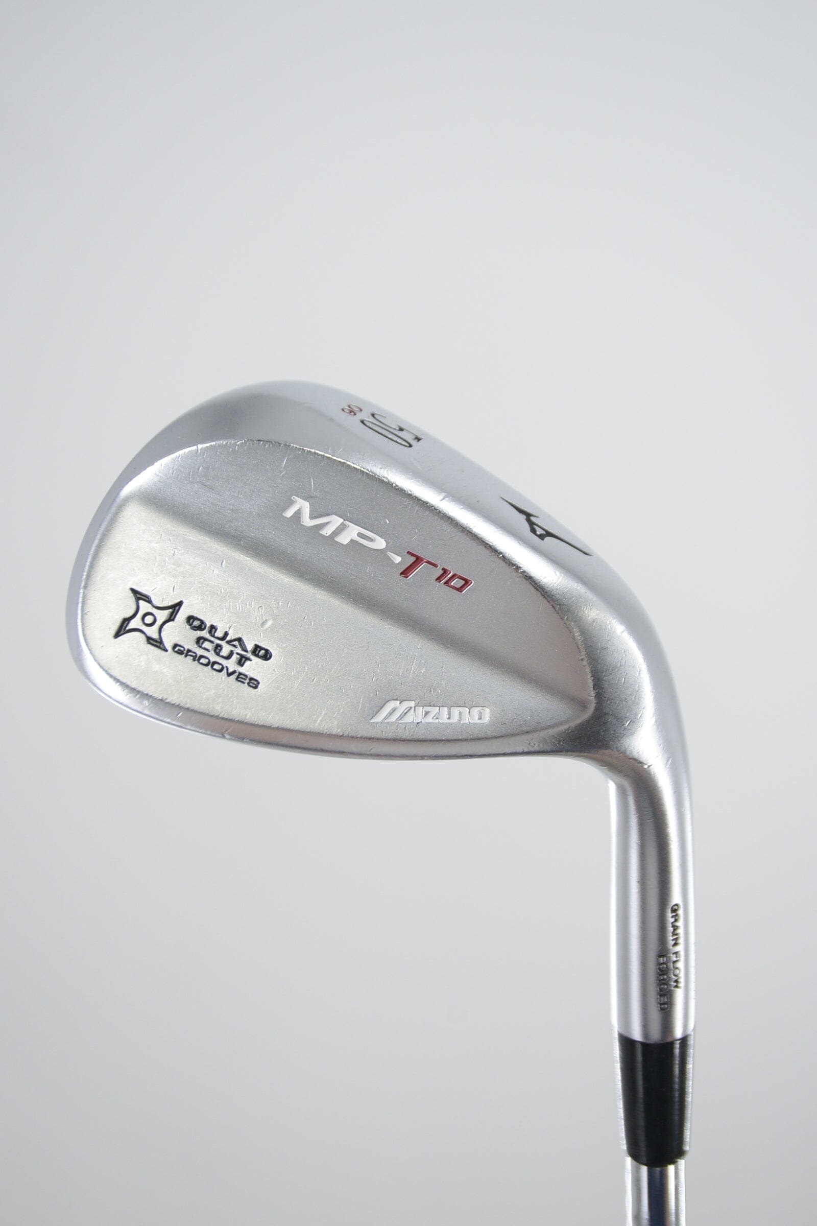 Mizuno MP T-10 White Satin Chrome 50 Degree Wedge Wedge Flex 35.25" Golf Clubs GolfRoots