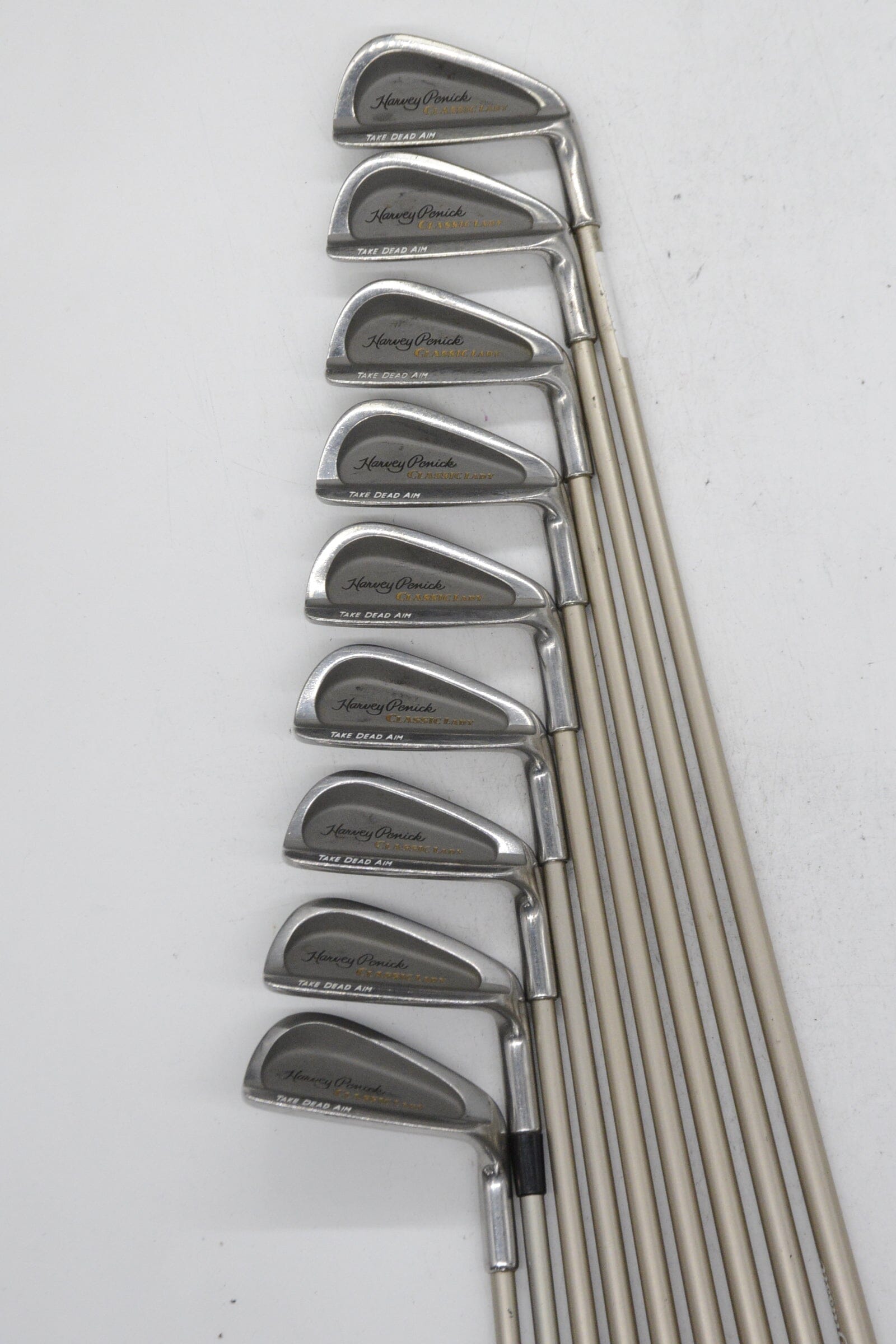 Women's Penick Harvery Penick Classic Lady 3-PW, SW Iron Set W Flex -0.25" Golf Clubs GolfRoots