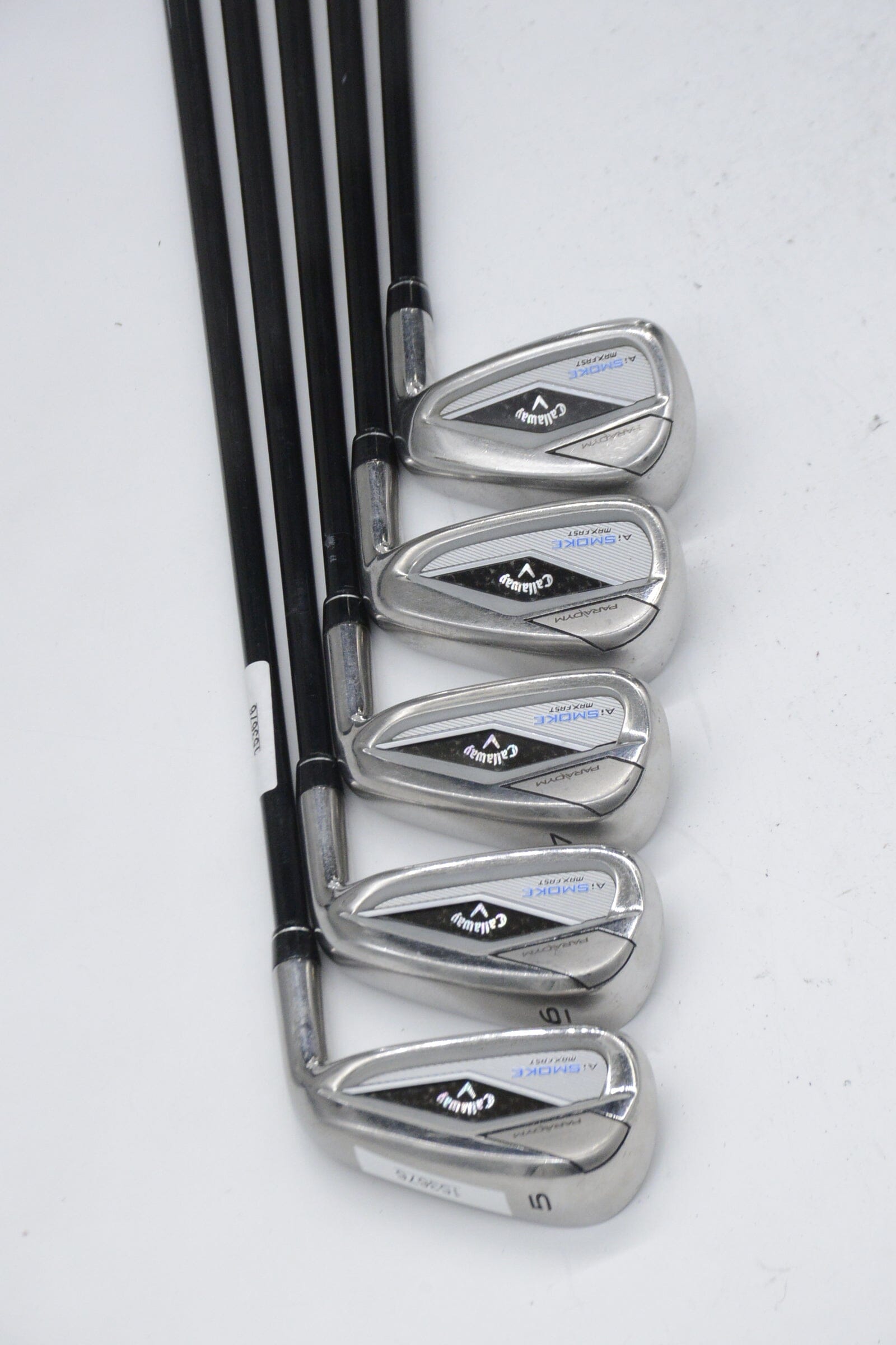 Callaway Paradym Ai Smoke MAX Fast 5-8, PW Iron Set SR Flex Std Length Golf Clubs GolfRoots