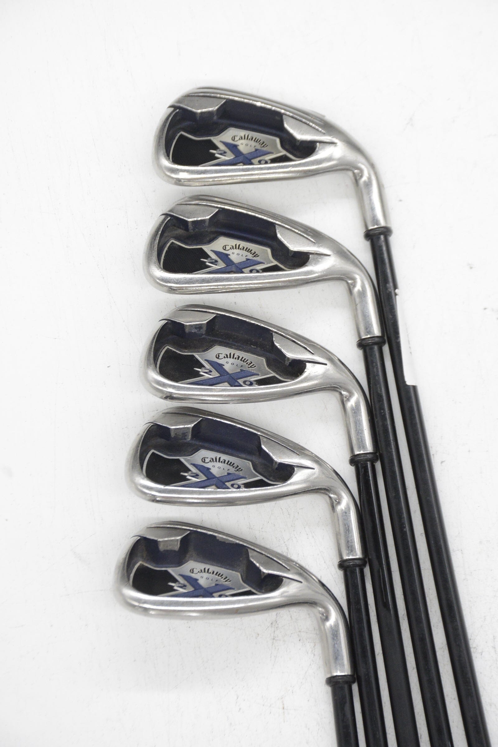 Callaway X-20 6-PW Iron Set R Flex -0.25" Golf Clubs GolfRoots