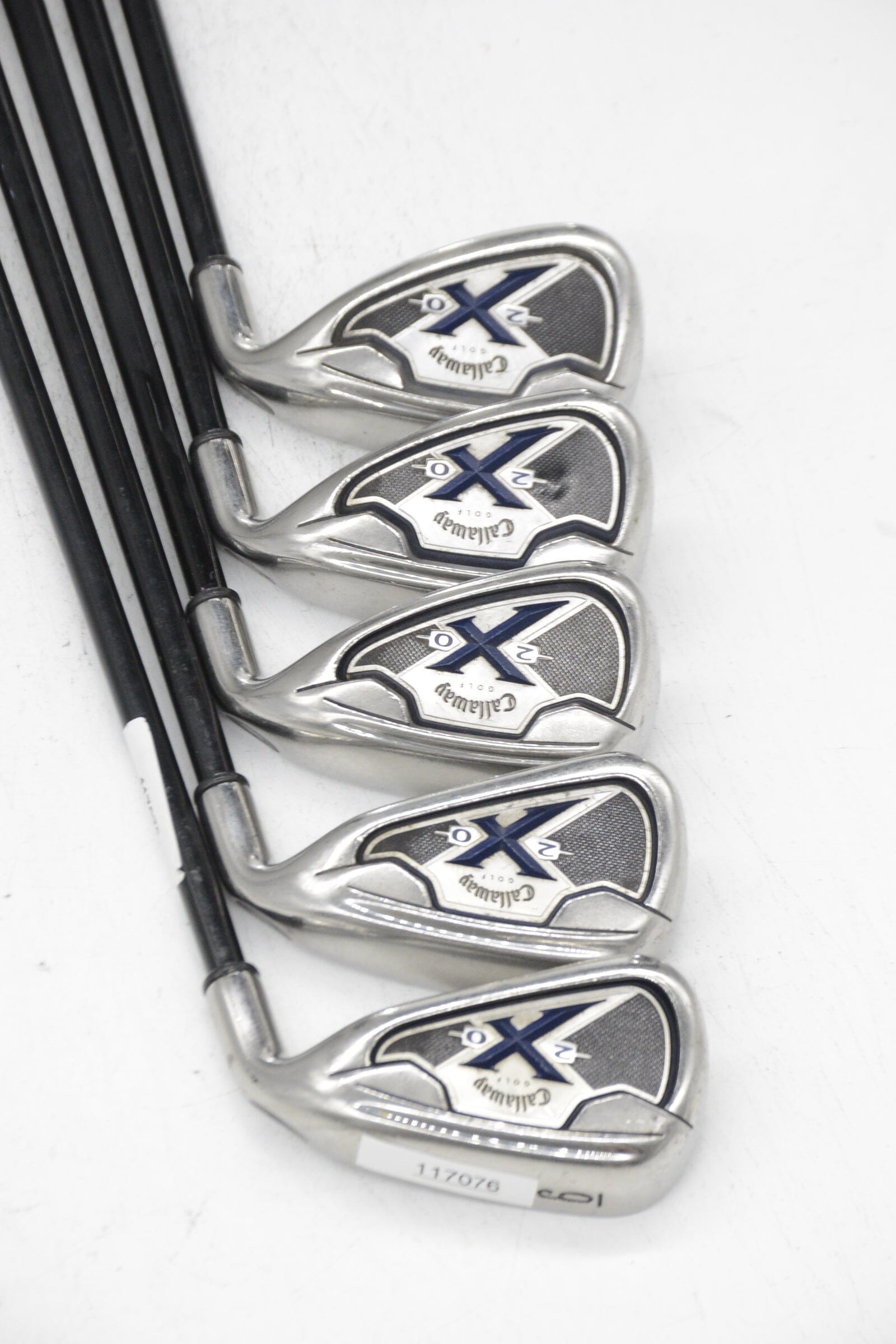 Callaway X-20 6-PW Iron Set R Flex -0.25" Golf Clubs GolfRoots