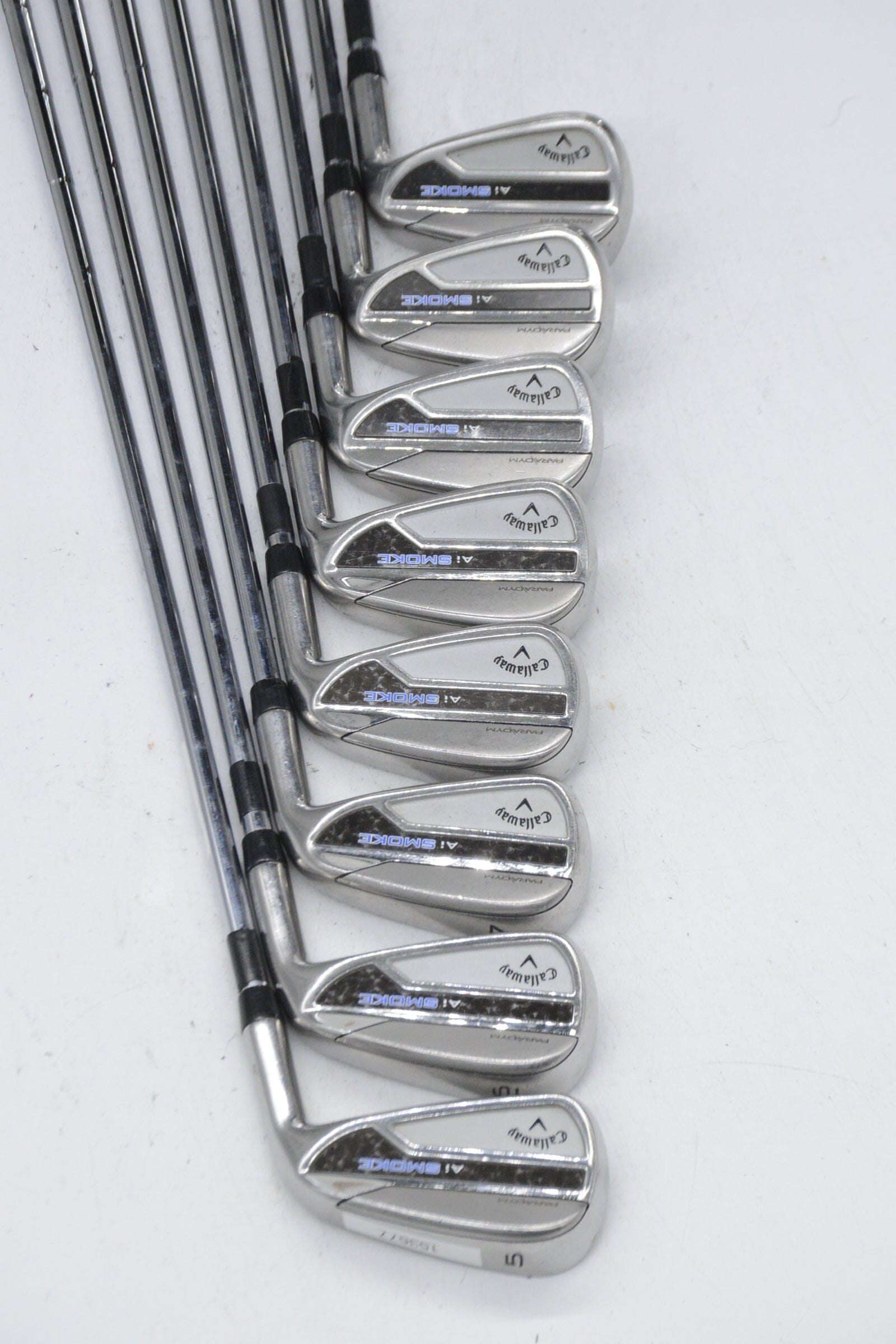 Callaway Paradym Ai Smoke 5-SW Iron Set R Flex Std Length Golf Clubs GolfRoots