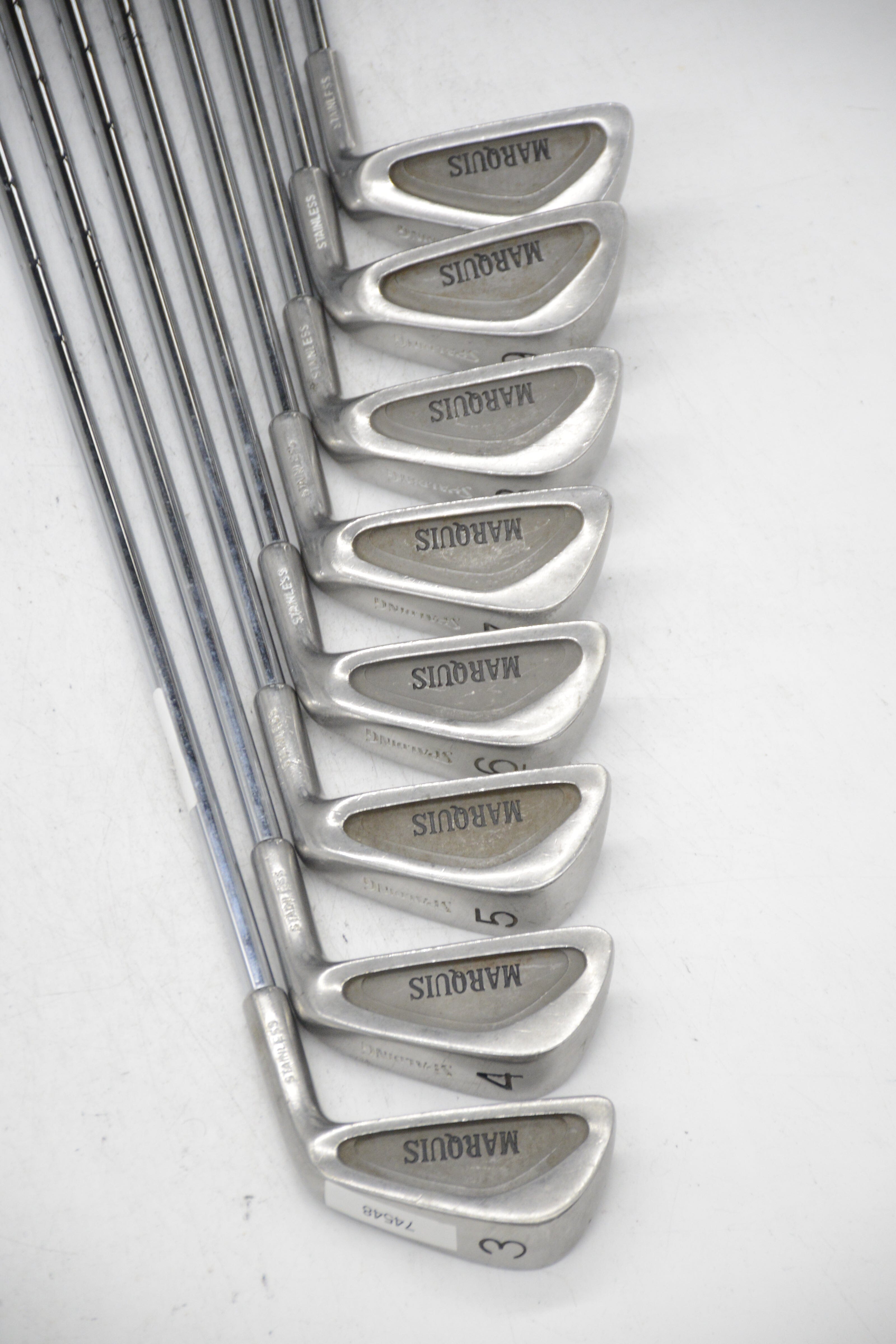 Spalding Marquis 3-PW Iron Set SR Flex -0.5" Golf Clubs GolfRoots