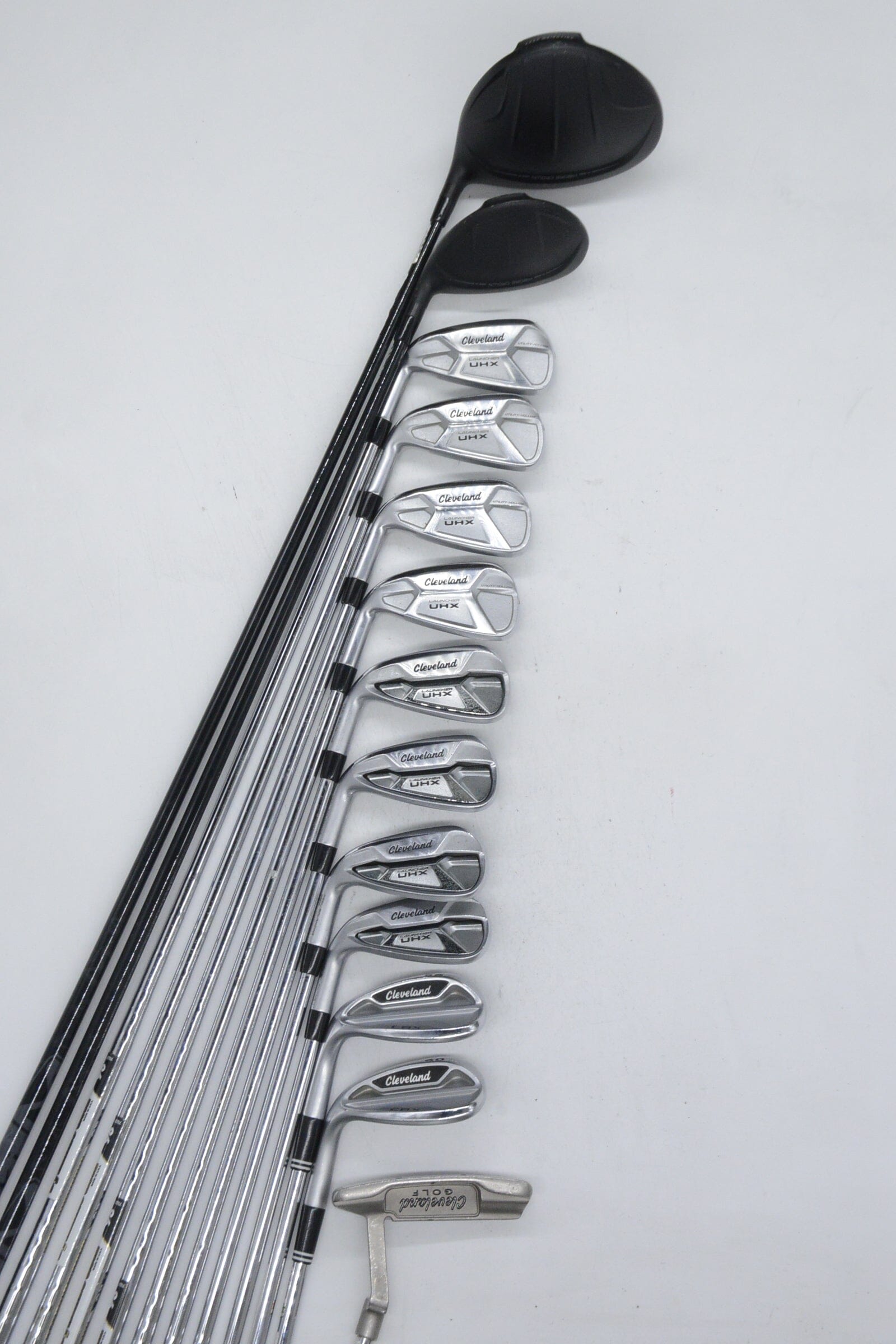 Lefty Cleveland Launcher UHX Mixed Full Set S Flex +0.25" Golf Clubs GolfRoots