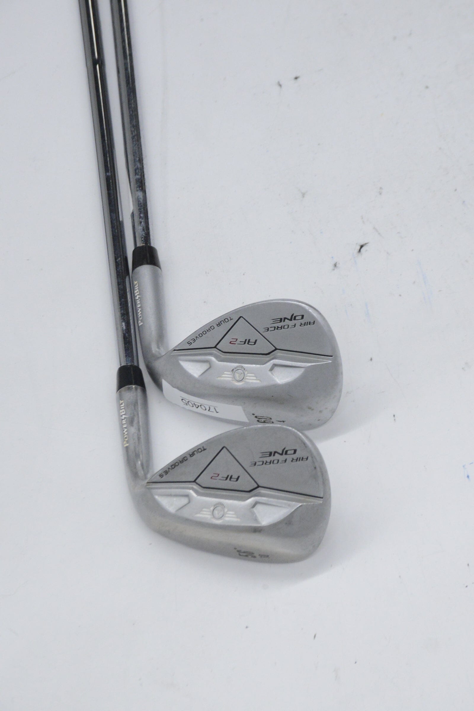 PowerBilt Air Force One AF2 56 & 60 Degree Wedge Set Wedge Flex Golf Clubs GolfRoots