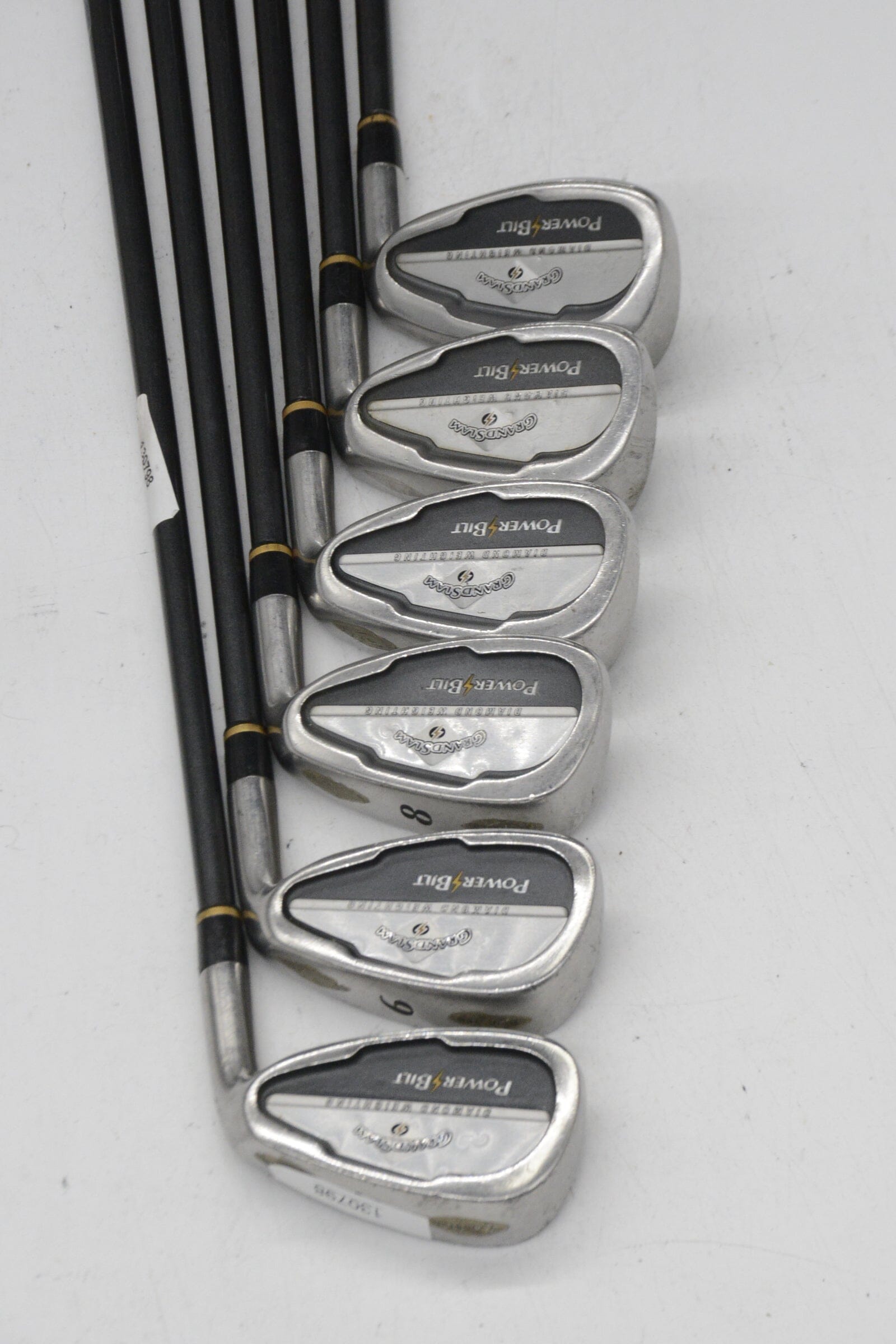 PowerBilt Grandslam 5-6, 8-PW, SW Iron Set SR Flex Std Length Golf Clubs GolfRoots
