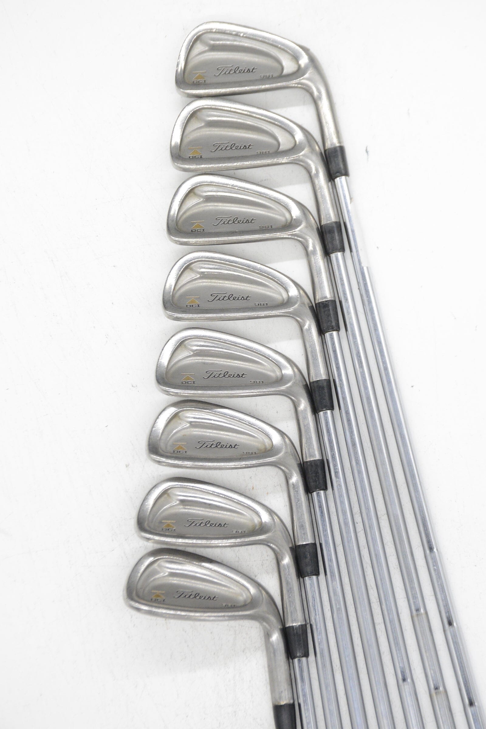 Titleist DCI 981 3-PW Iron Set S Flex +1" Golf Clubs GolfRoots